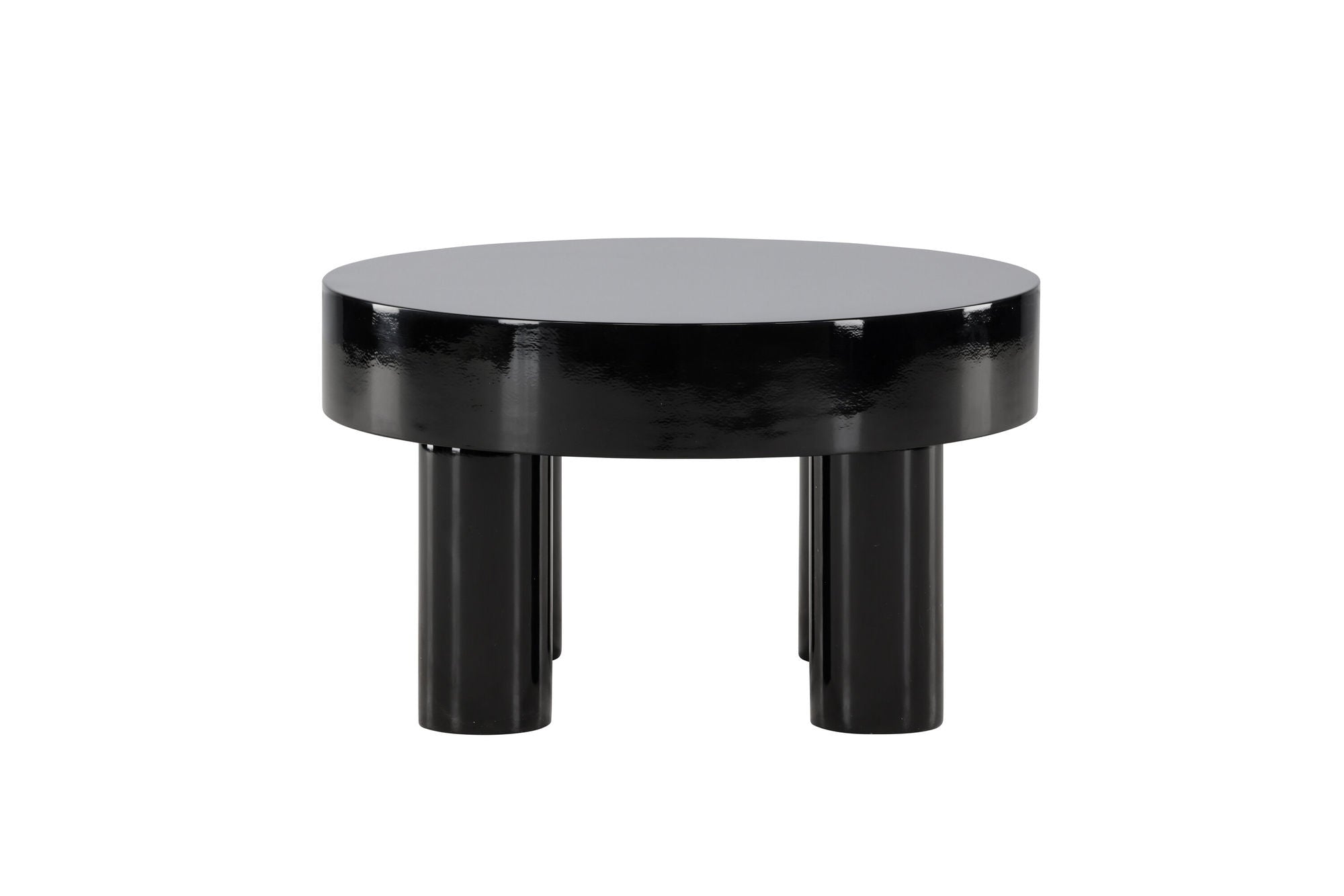 Venture Home Varberg Sofa bord φ60 cm - Glossy Black /