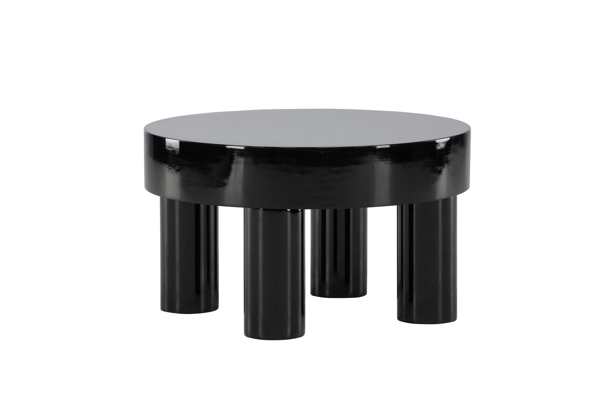 Venture Home Varberg Sofa bord φ60 cm - Glossy Black /
