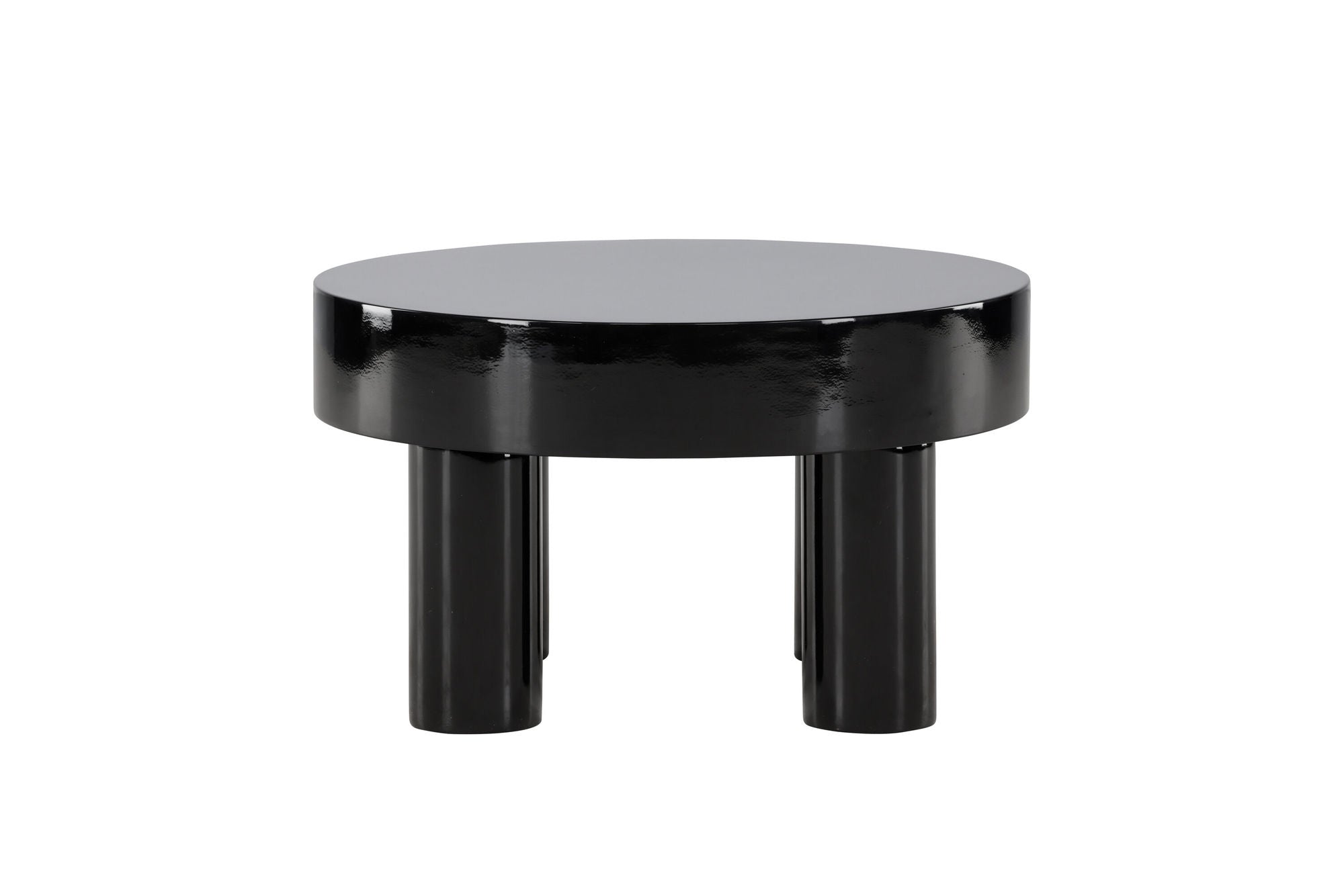 Venture Home Varberg Sofa bord φ60 cm - Glossy Black /