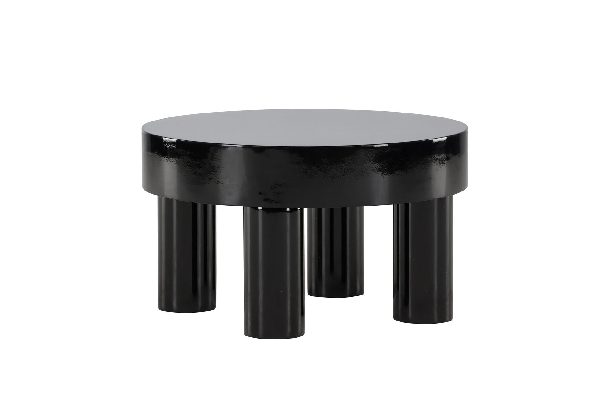 Venture Home Varberg Sofa bord φ60 cm - Glossy Black /
