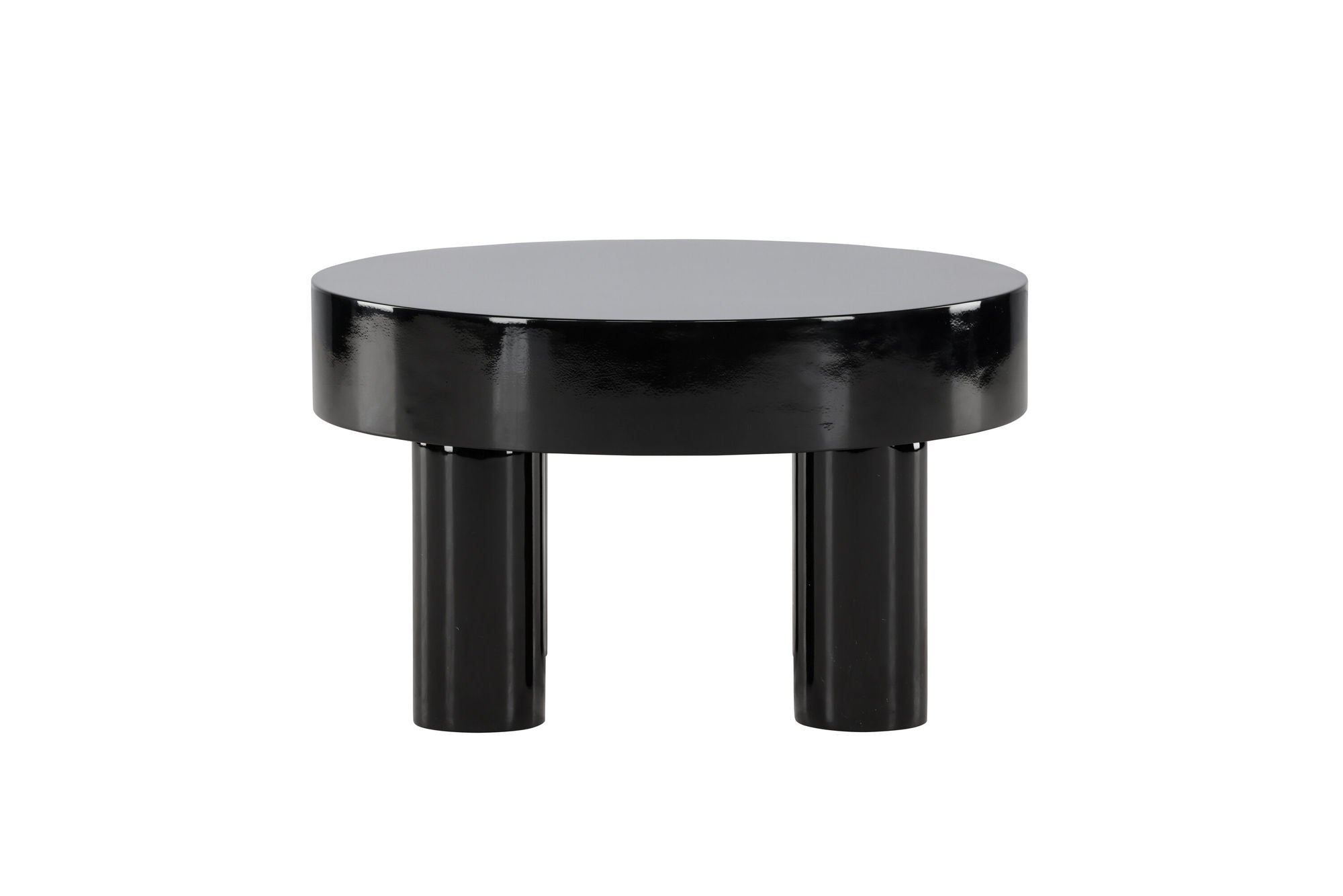 Venture Home Varberg Sofa bord φ60 cm - Glossy Black /