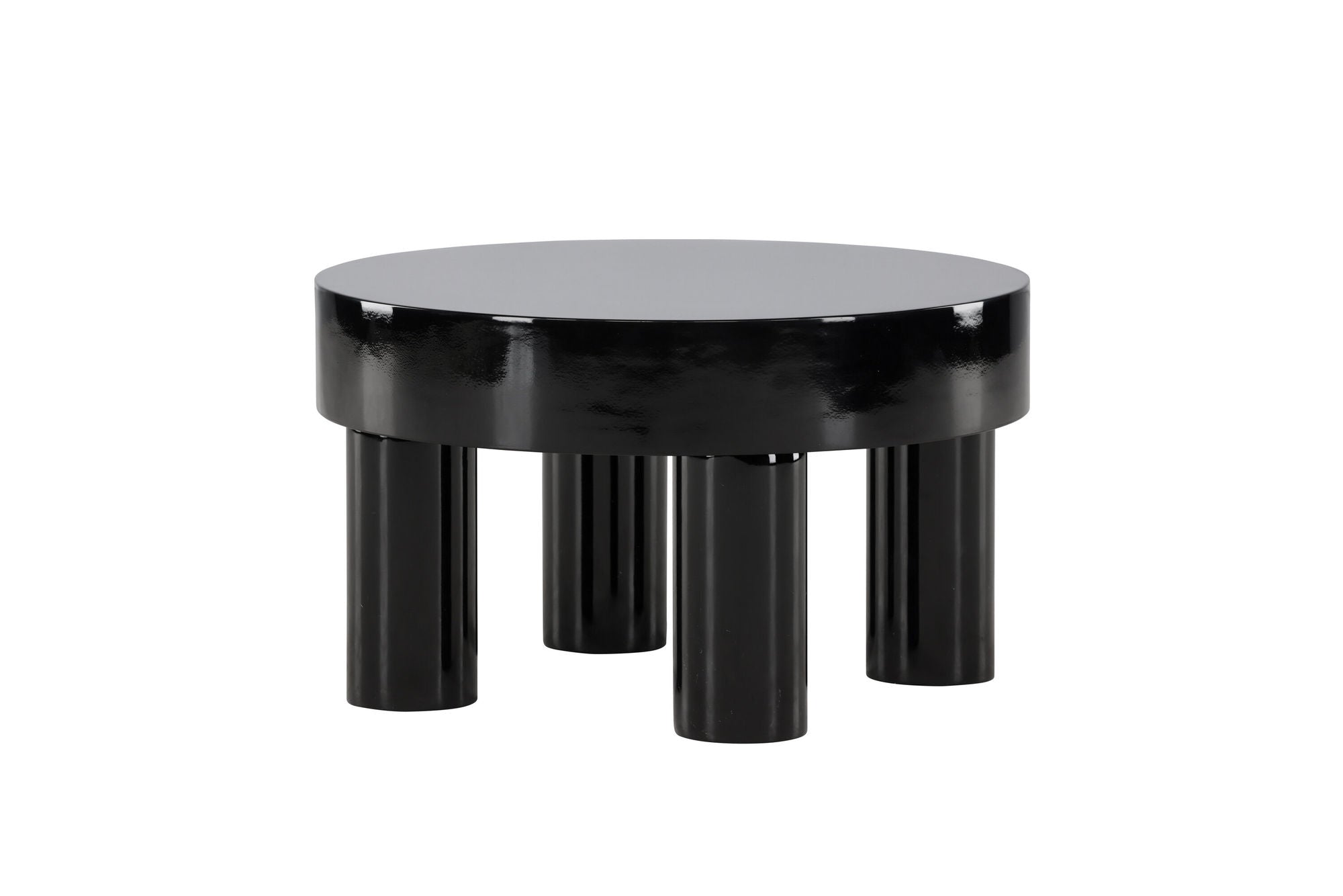 Venture Home Varberg Sofa bord φ60 cm - Glossy Black /