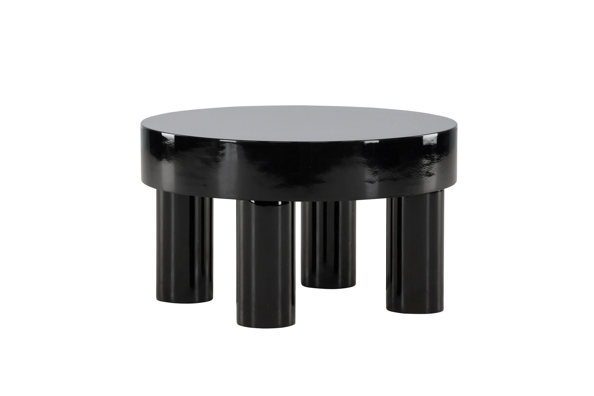 Venture Home Varberg Sofa bord φ60 cm - Glossy Black /