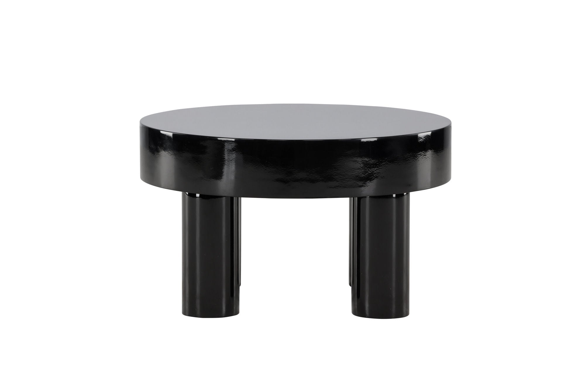 Venture Home Varberg Sofa bord φ60 cm - Glossy Black /
