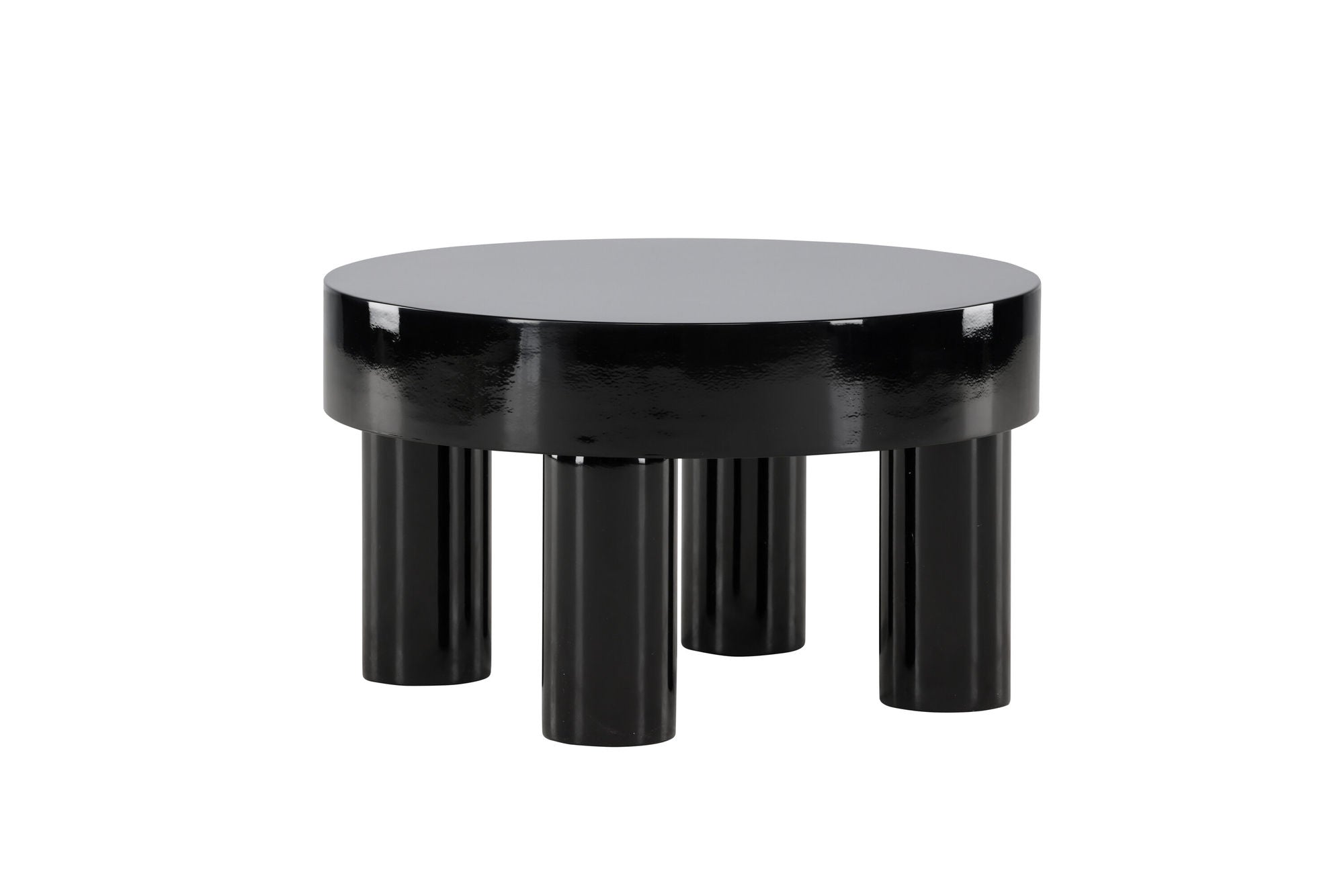 Venture Home Varberg Sofa bord φ60 cm - Glossy Black /