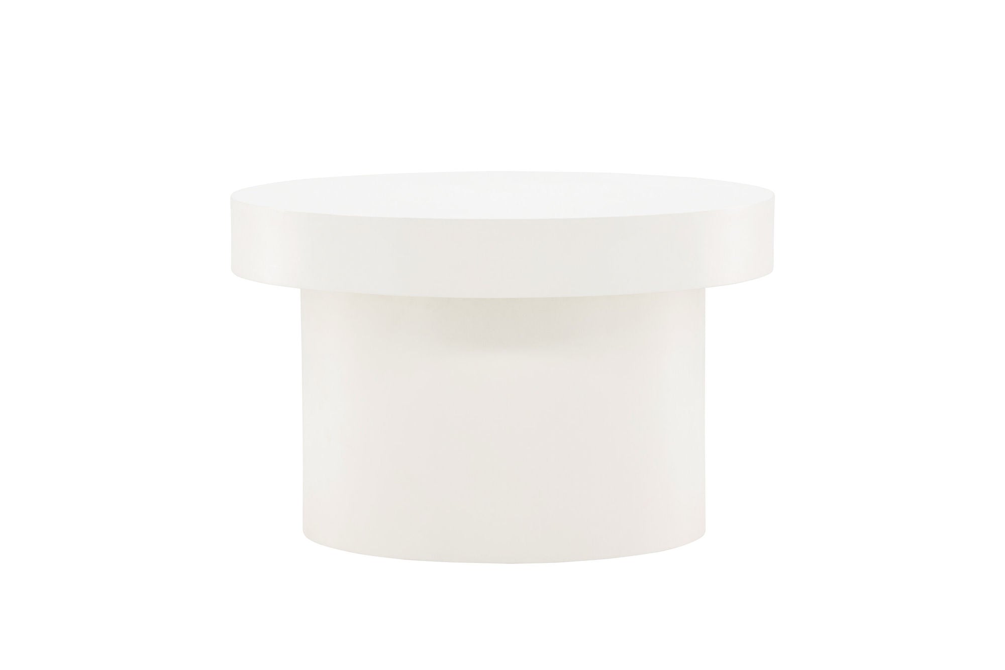 Venture Home Malung Sofa bord φ80 cm - White /