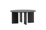 Vind Askerön Sofa bord ⌀80 - Black FSC 100%