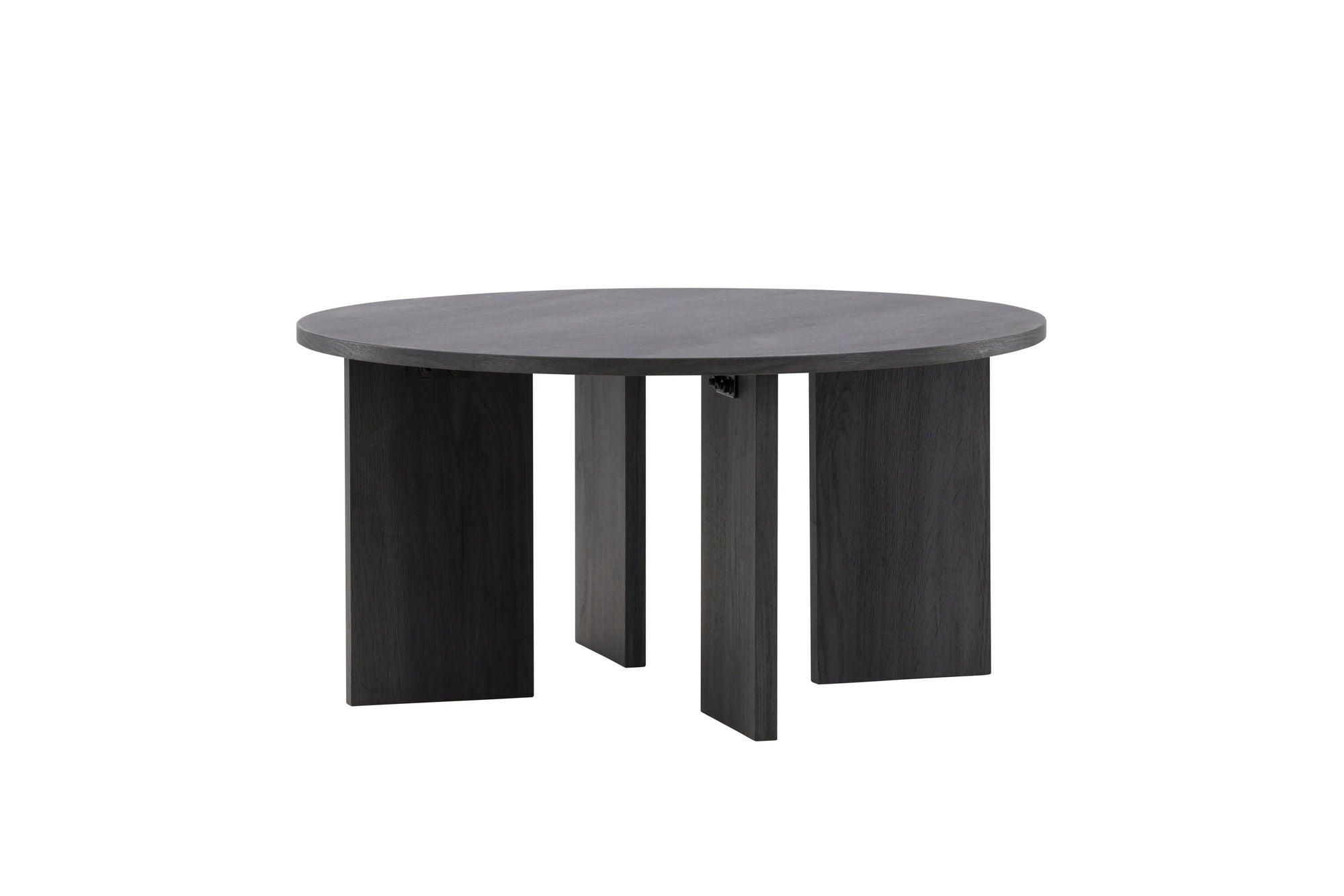 Vind Askerön Sofa bord ⌀80 - Black FSC 100%