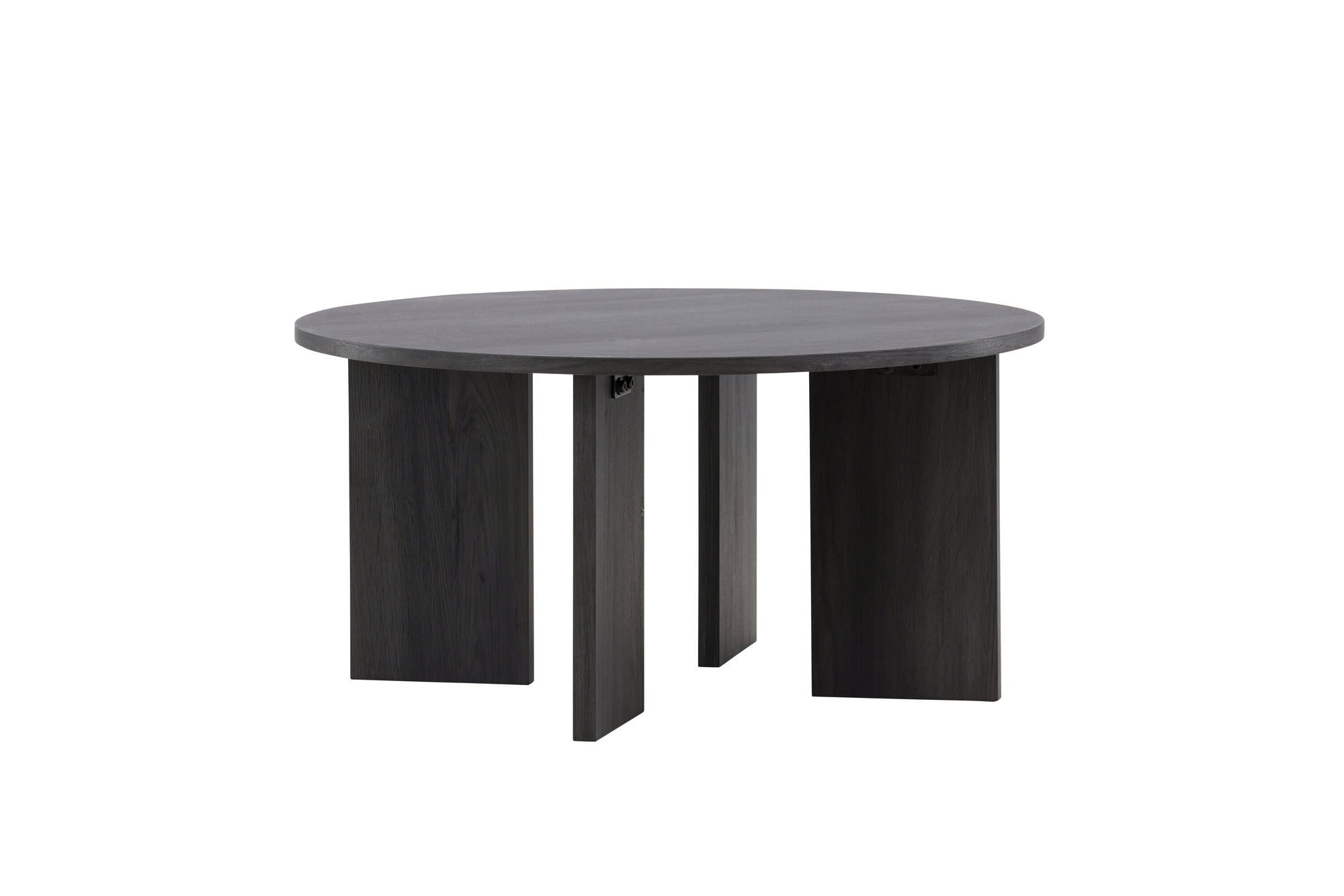 Vind Askerön Sofa bord ⌀80 - Black FSC 100%