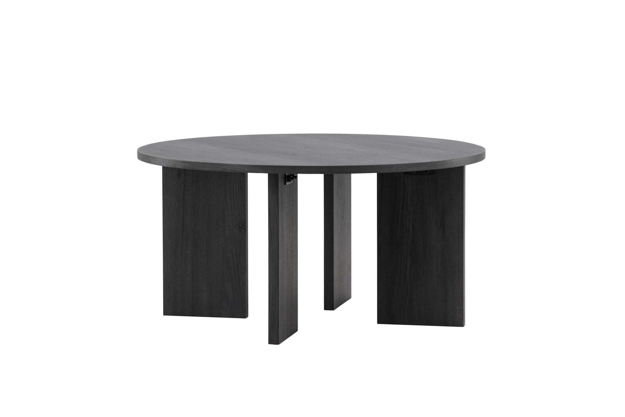 Vind Askerön Sofa bord ⌀80 - Black FSC 100%