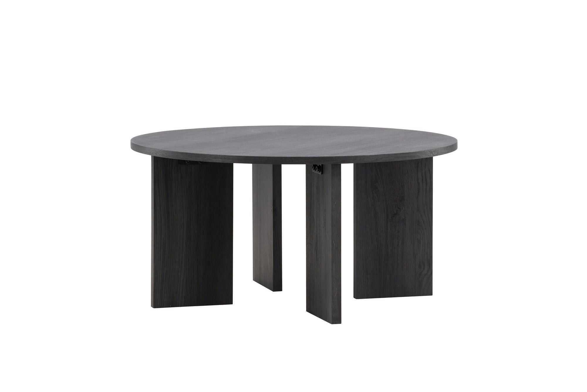 Vind Askerön Sofa bord ⌀80 - Black FSC 100%