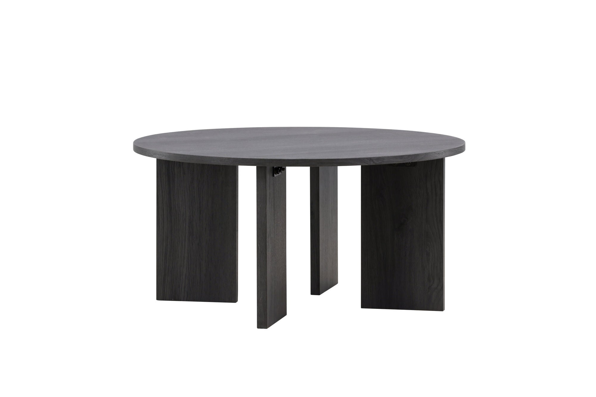 Vind Askerön Sofa bord ⌀80 - Black FSC 100%