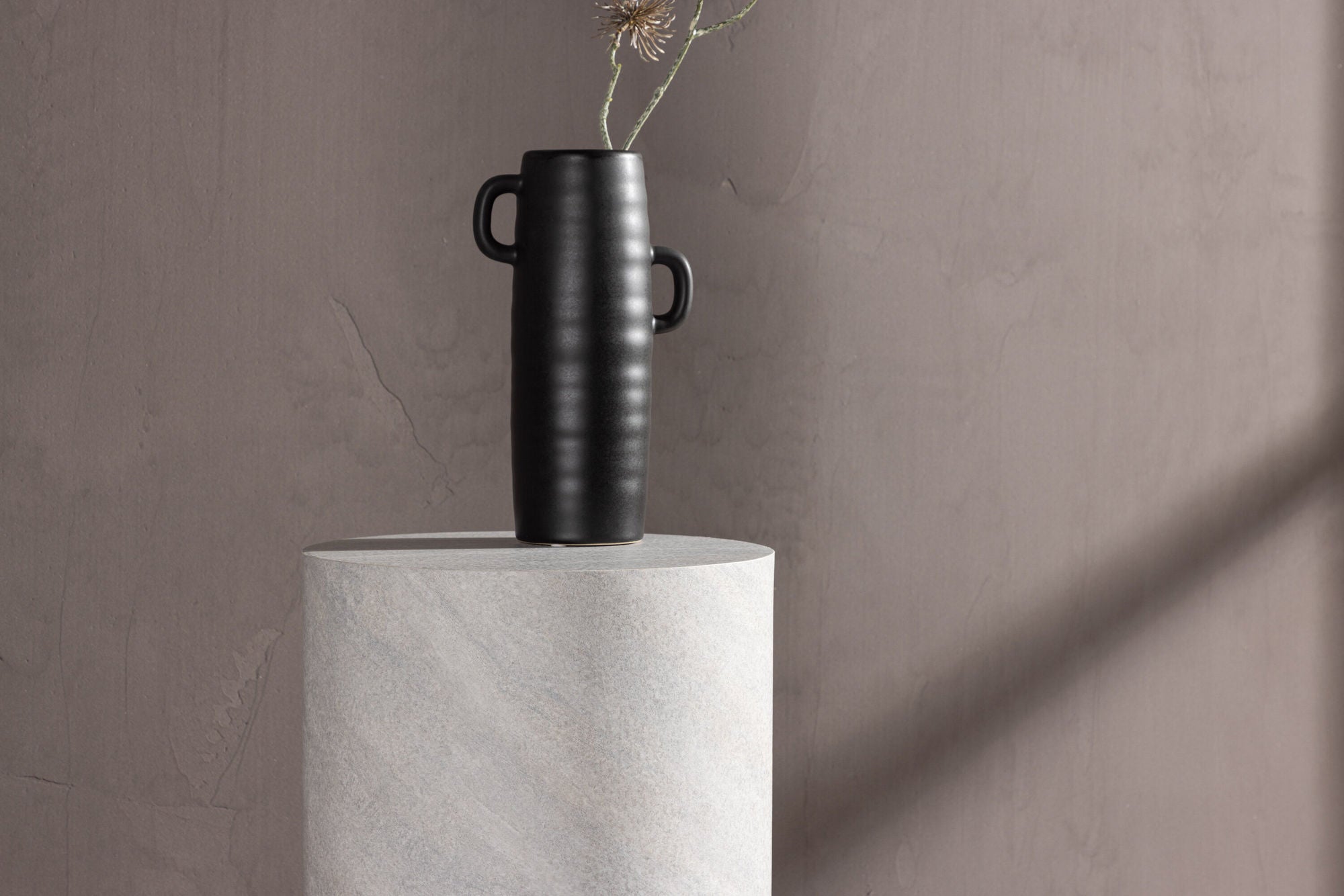 Venture Home York rund Side bord ⌀30 - Concrete Look /