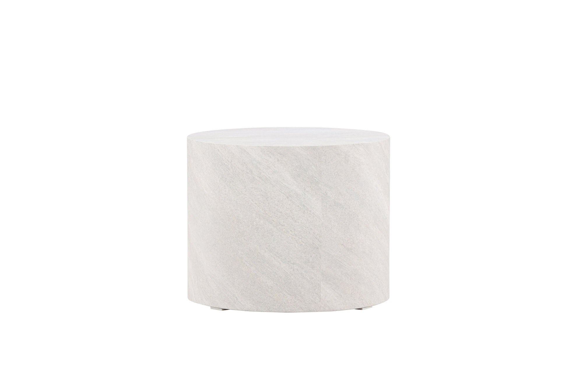 Venture Home York rund Sofa bord ⌀50 - Concrete Look /