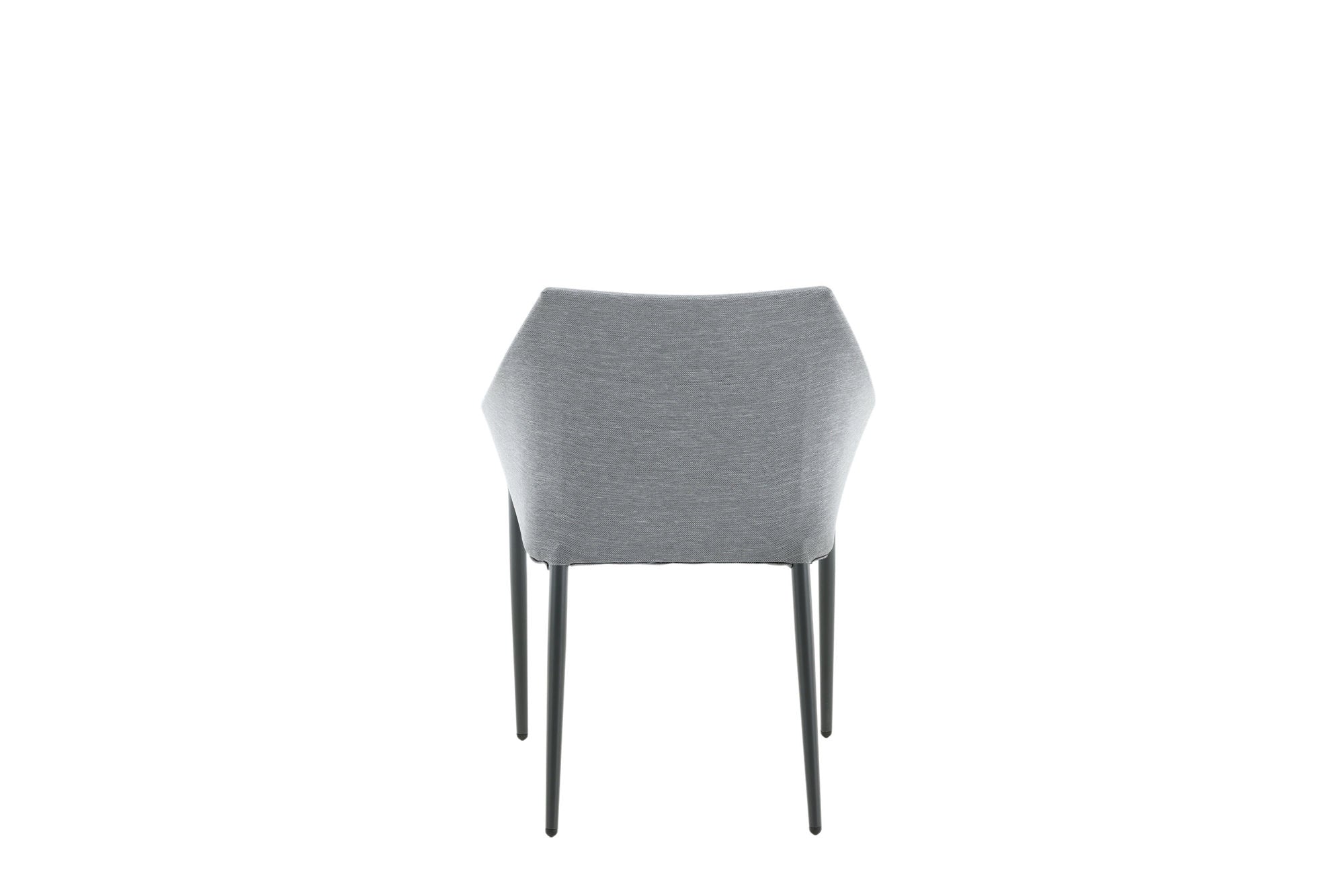 Venture Home Spoga - Spisebordsstol 2-pack - Black / Grey - -