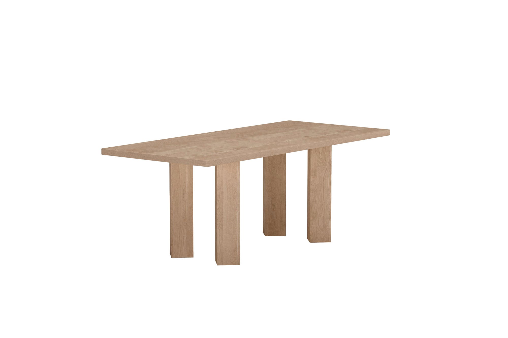 Venture Home Lillehammer spisebord - Nature / Nature MDF w 3d-paper