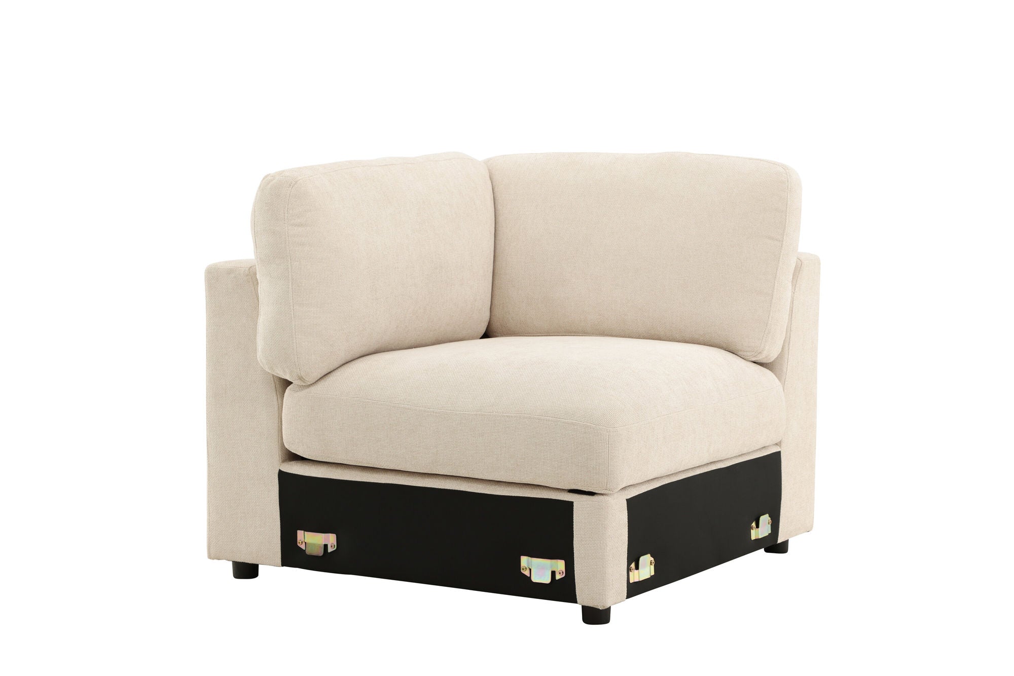 Venture Home Salerno hjørne - Beige Fabric /
