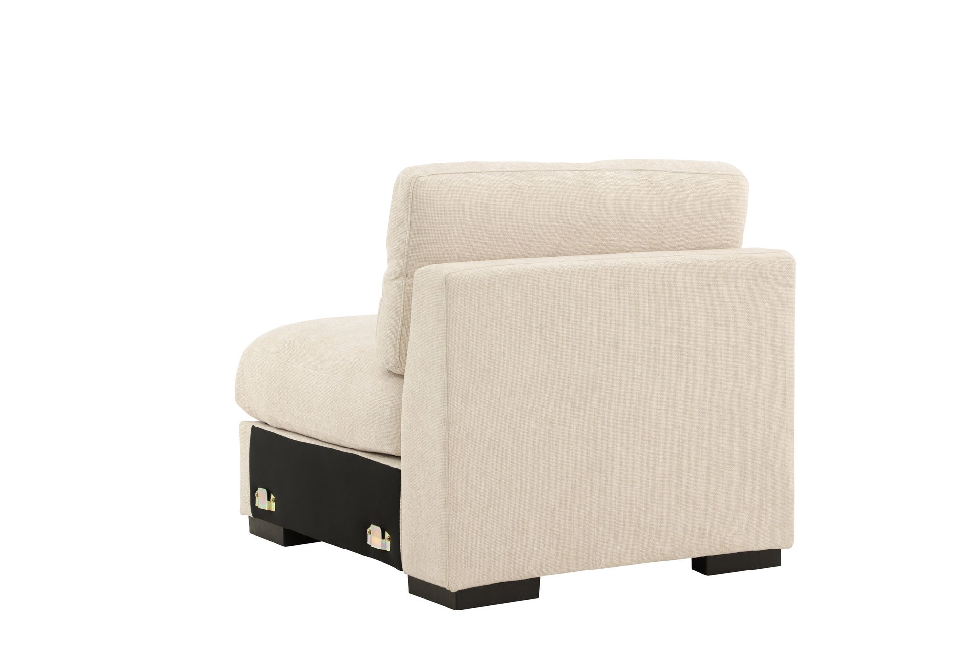 Venture Home Salerno Armless stol - Beige Fabric /