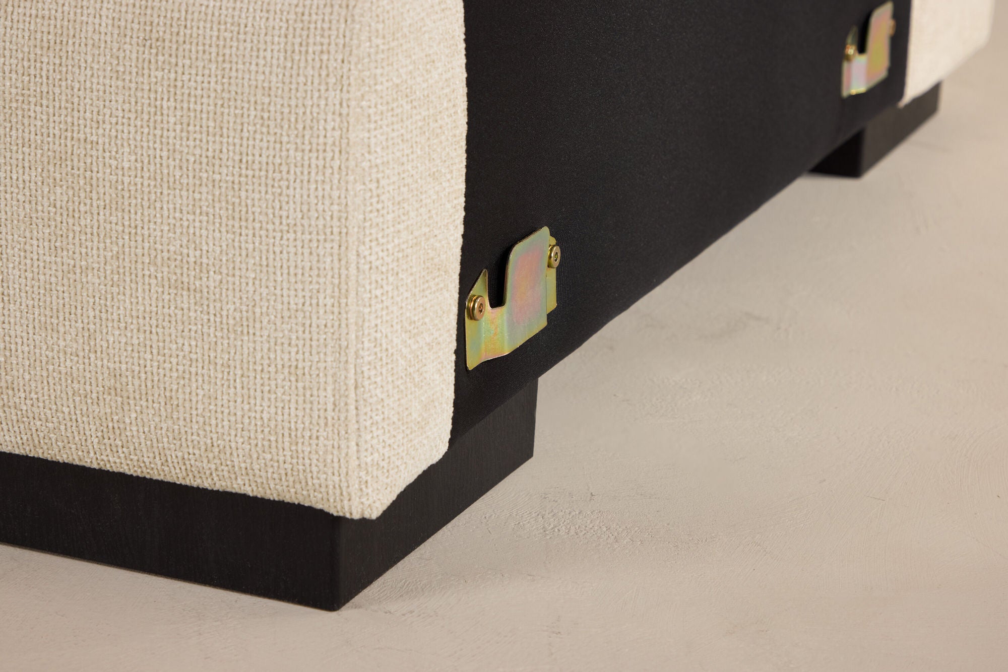 Venture Home Salerno Armless stol - Beige Fabric /
