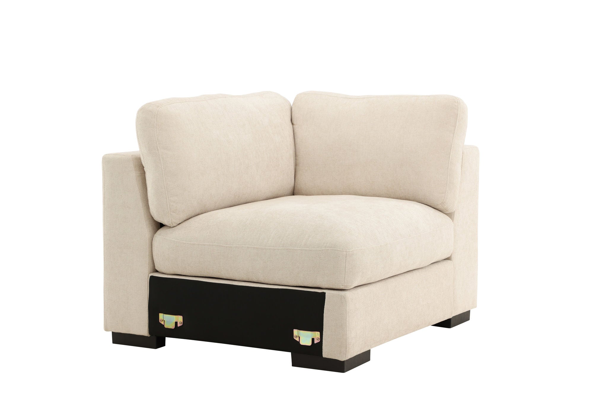 Venture Home Salerno Right Arm stol - Beige Fabric /