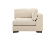 Venture Home Salerno Right Arm stol - Beige Fabric /
