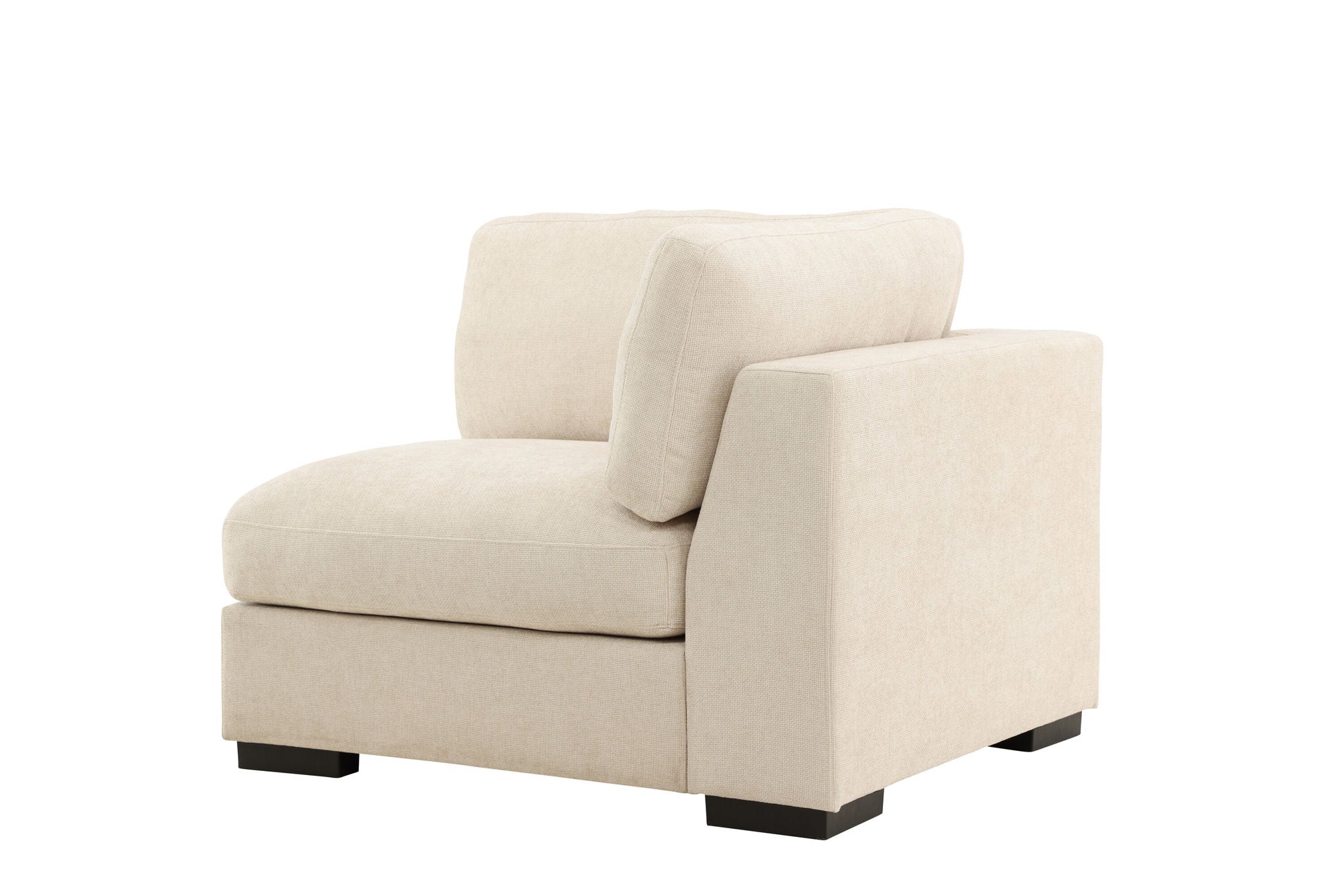 Venture Home Salerno Right Arm stol - Beige Fabric /