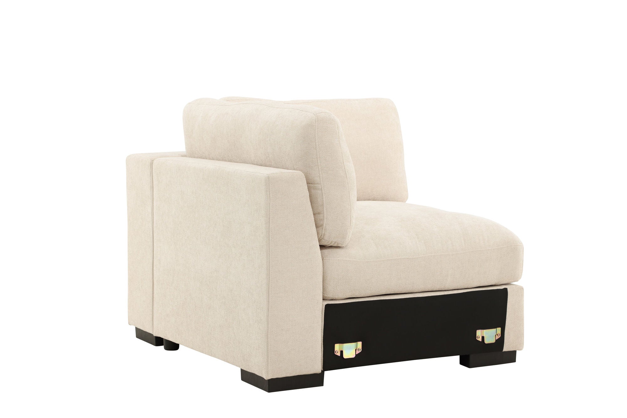Venture Home Salerno Right Arm stol - Beige Fabric /