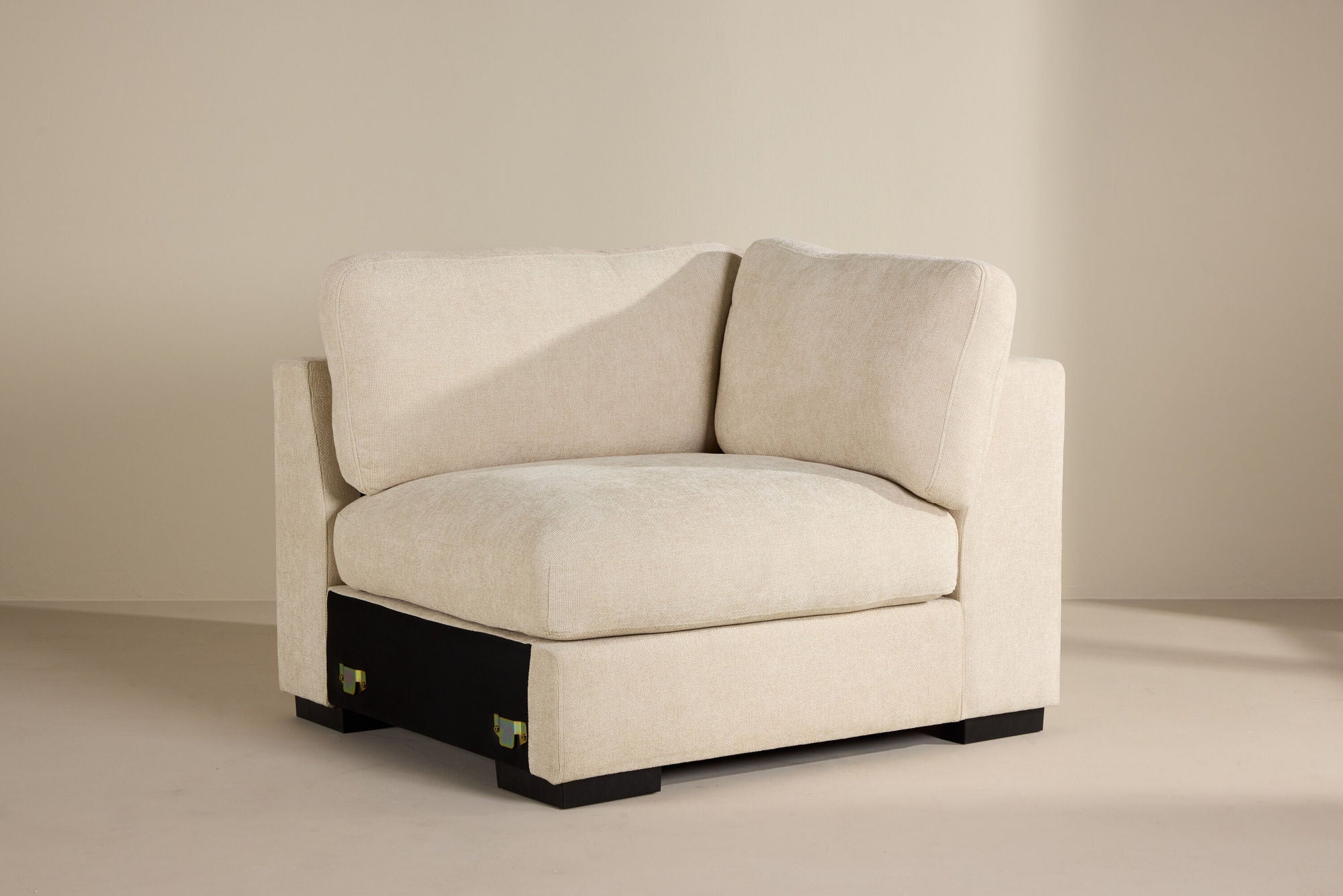 Venture Home Salerno Right Arm stol - Beige Fabric /
