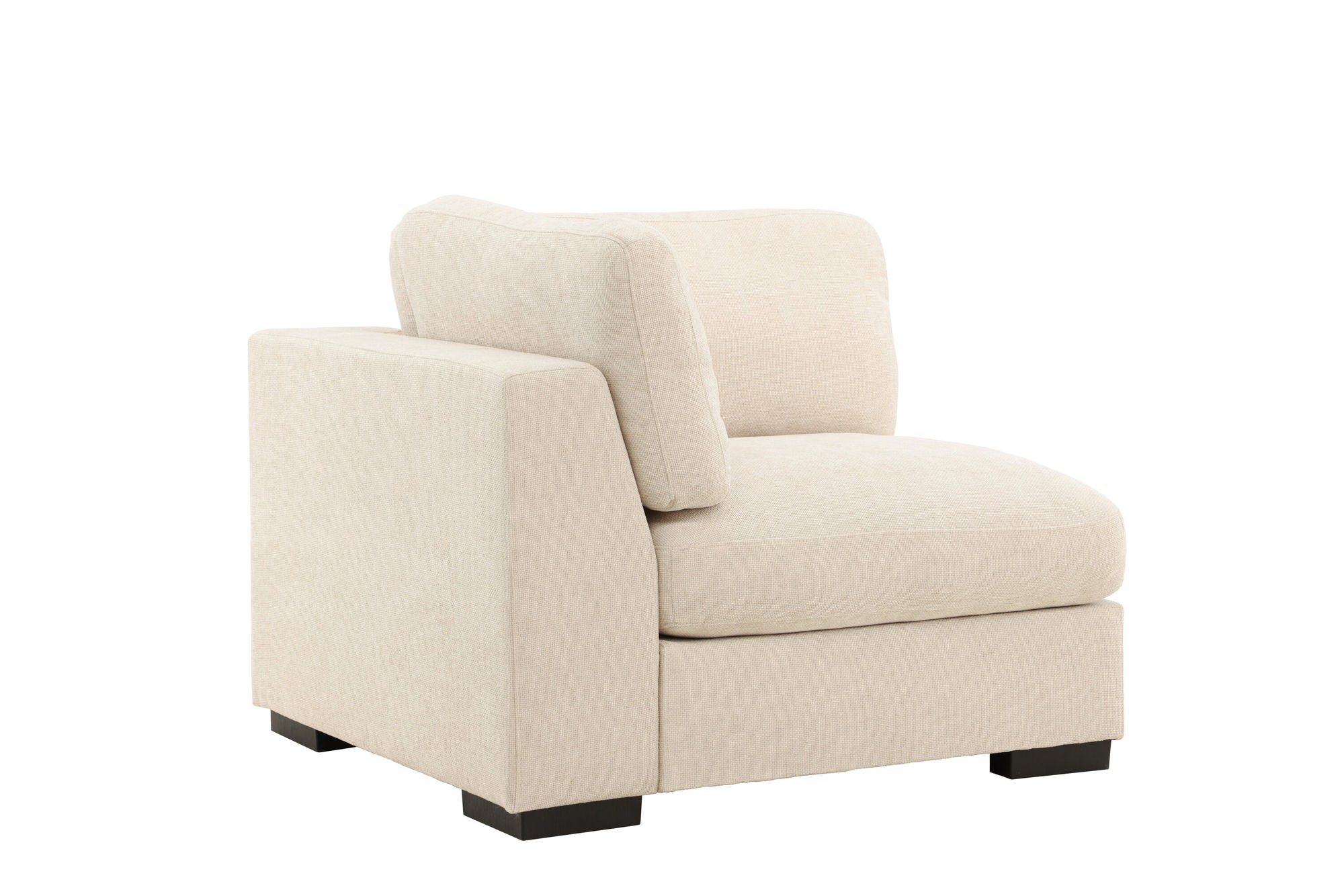 Venture Home Salerno Left Arm stol - Beige Fabric /