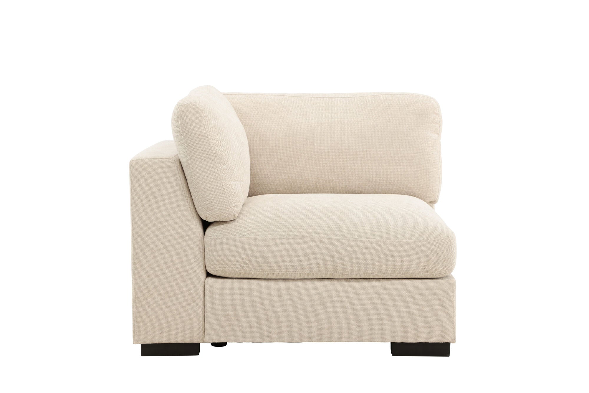 Venture Home Salerno Left Arm stol - Beige Fabric /