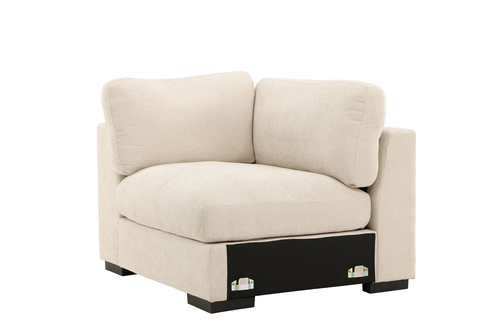 Venture Home Salerno Left Arm stol - Beige Fabric /