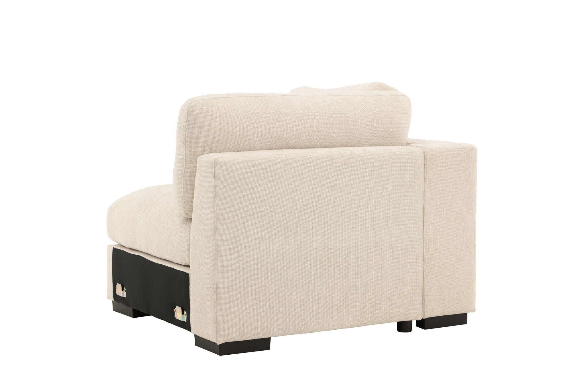 Venture Home Salerno Left Arm stol - Beige Fabric /
