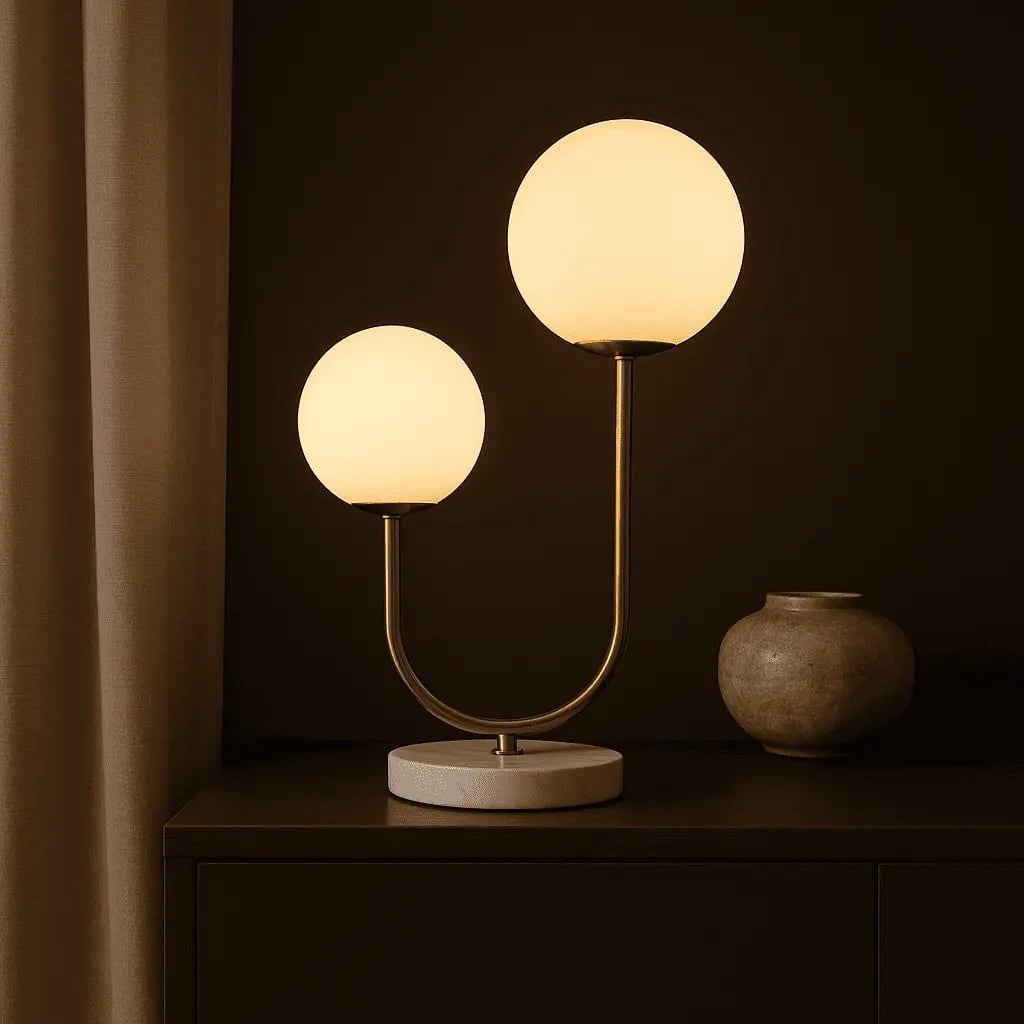 Giorgia marmor bordlampe