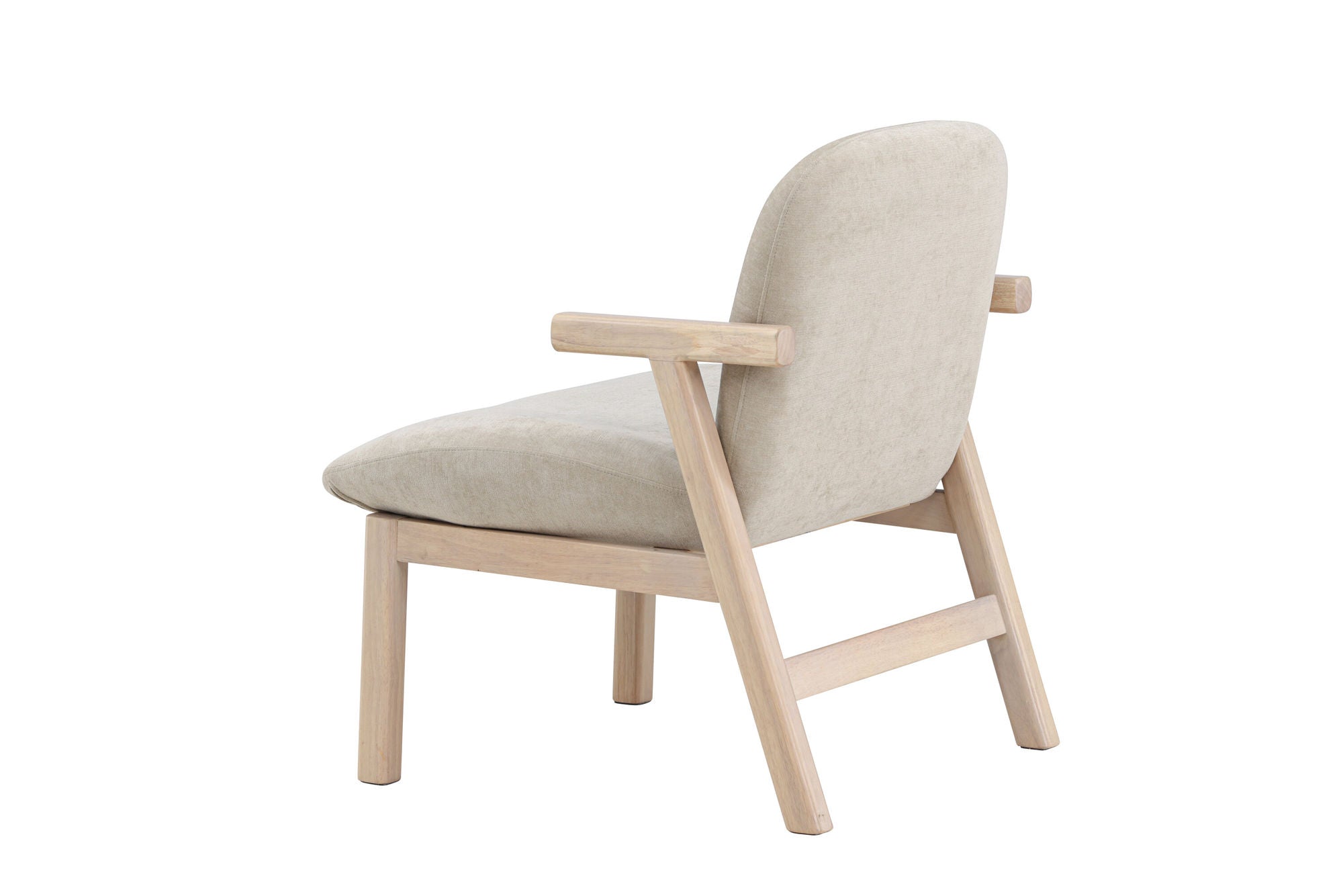 Venture Home Rile Armchair - Whitewash/ Beige