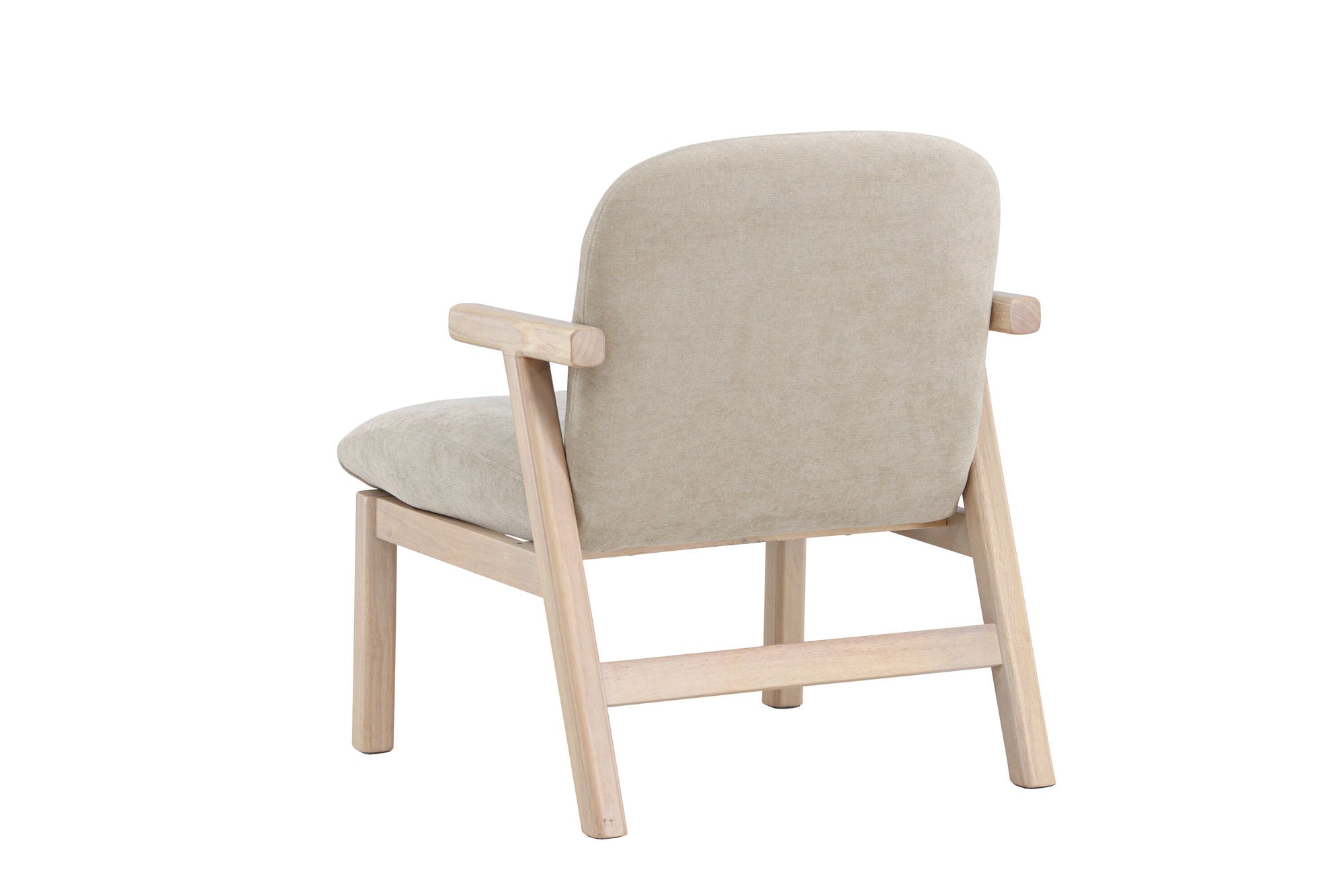 Venture Home Rile Armchair - Whitewash/ Beige