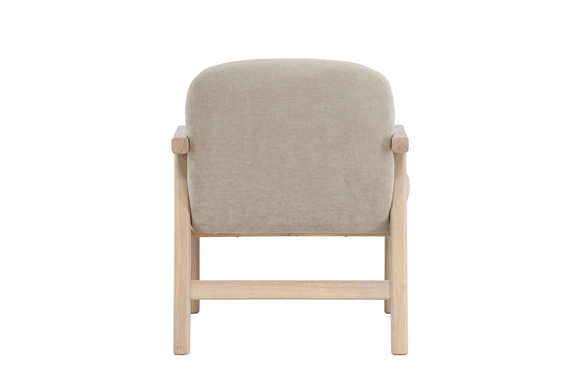 Venture Home Rile Armchair - Whitewash/ Beige