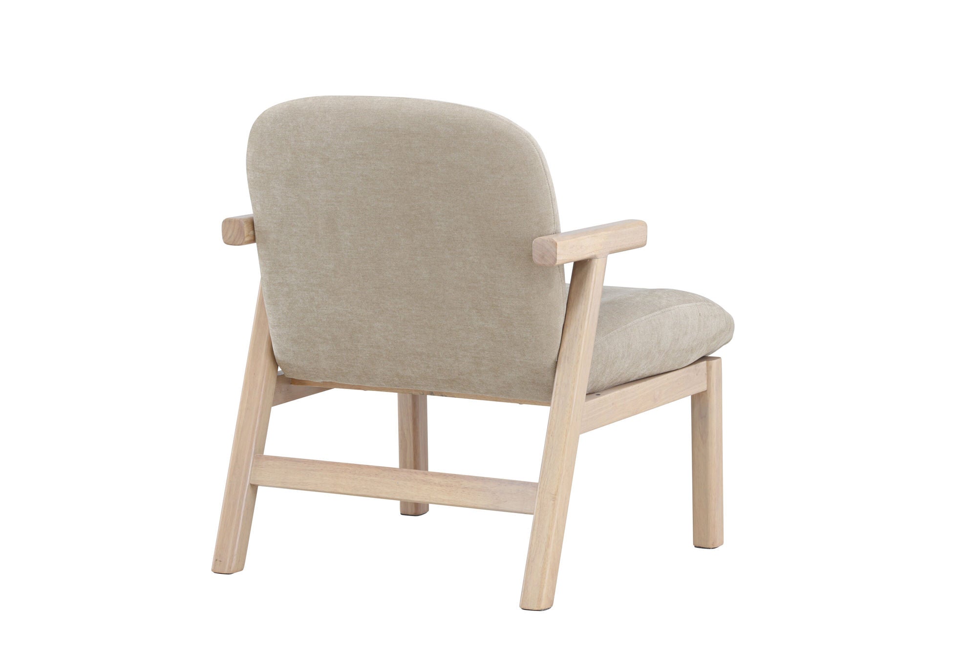 Venture Home Rile Armchair - Whitewash/ Beige