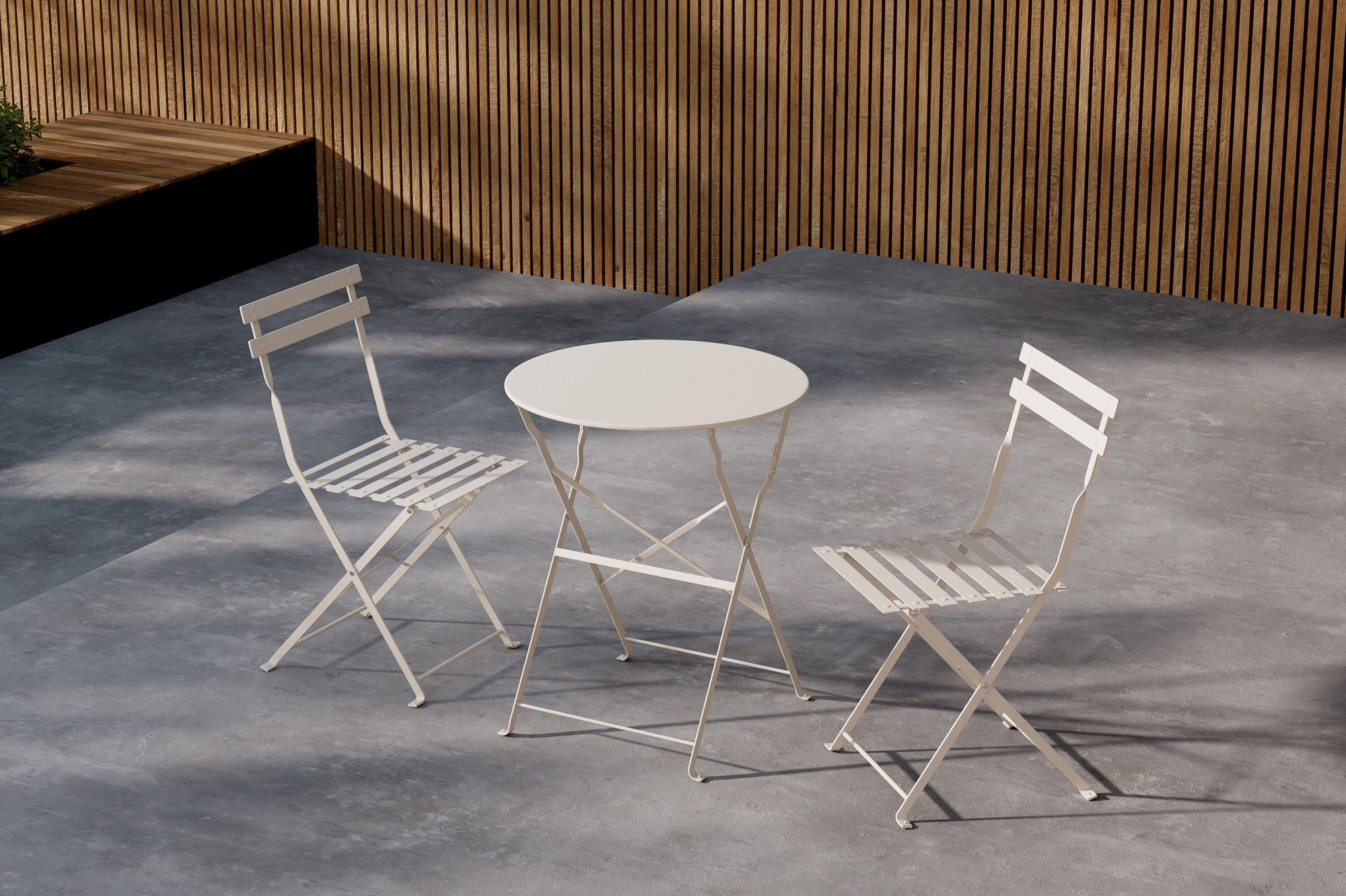 Venture Home Tao Cafe Set - Beige / Beige