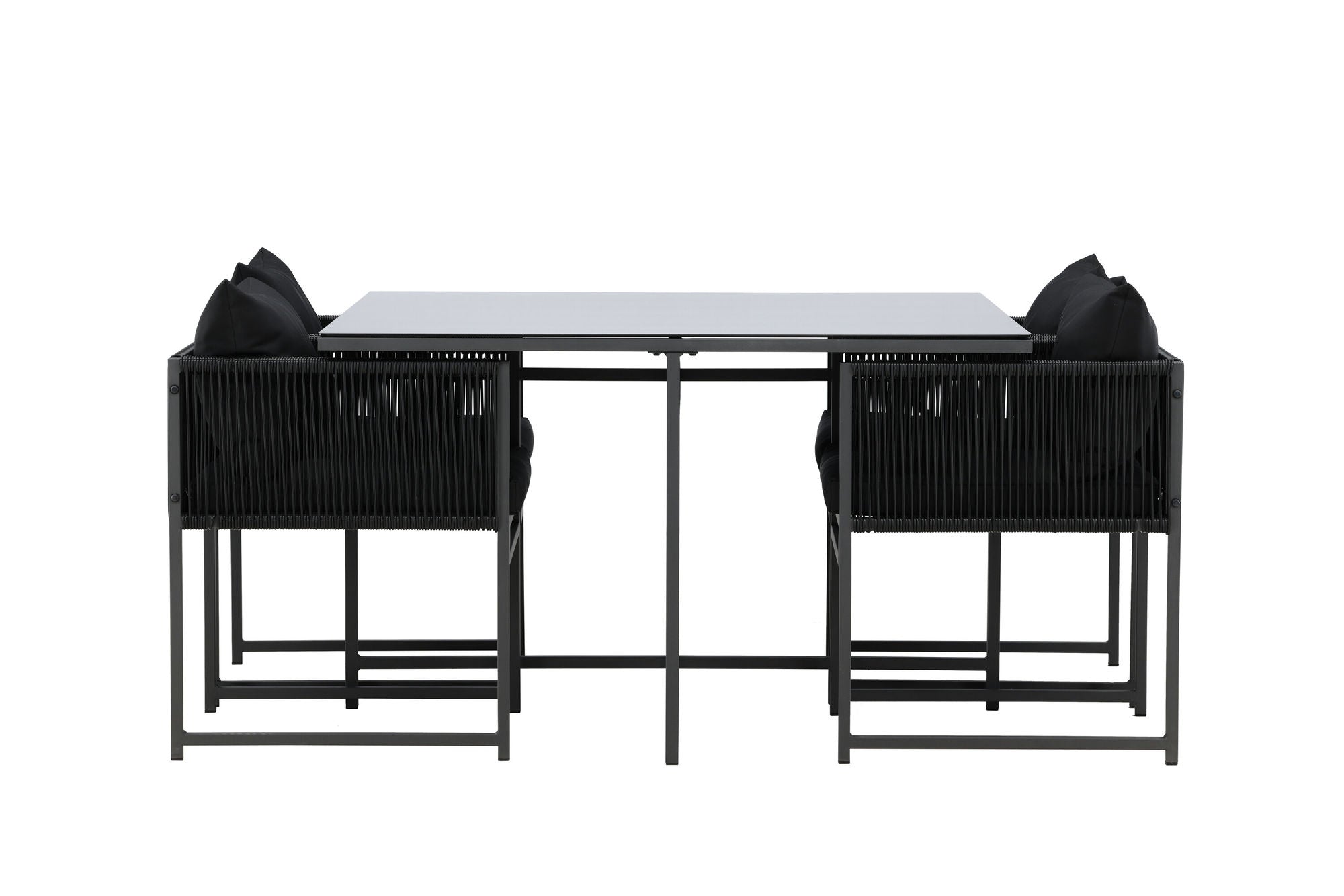 Venture Home Noto Dining Set - Black / Black