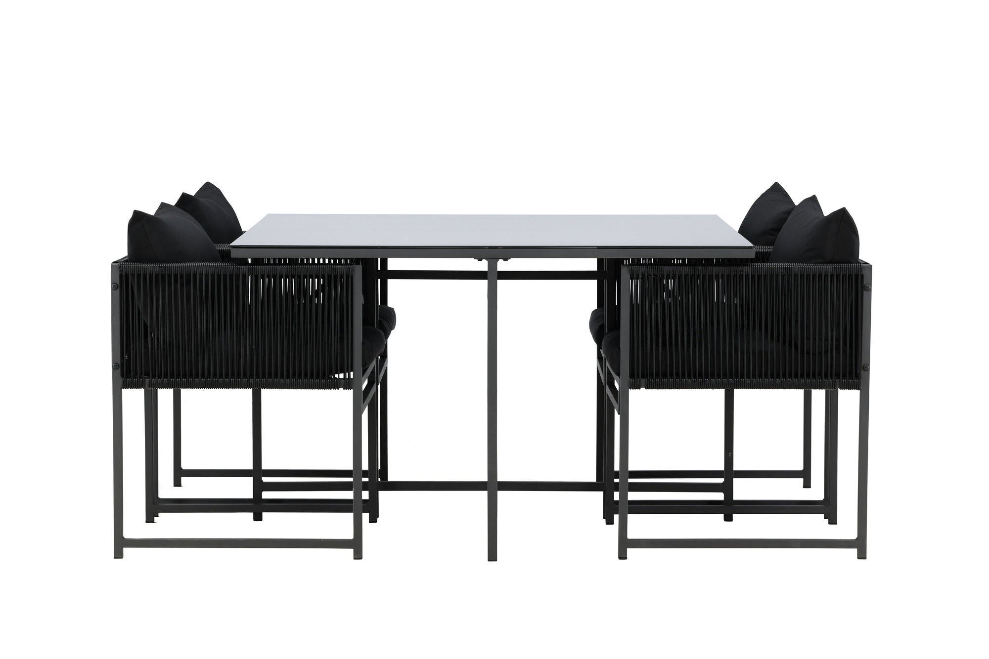 Venture Home Noto Dining Set - Black / Black