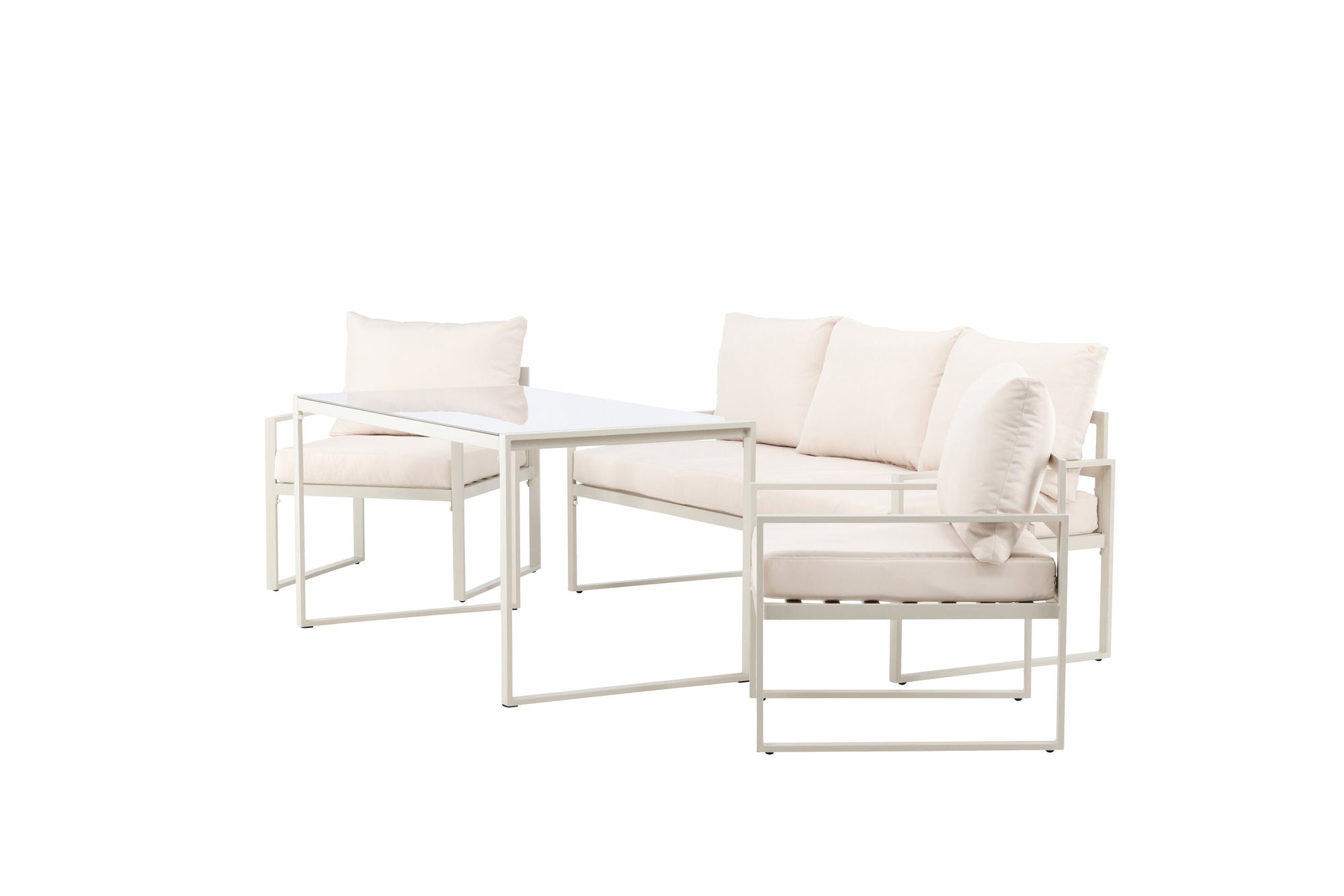 Venture Home Catania Sofa Set - Beige/Beige