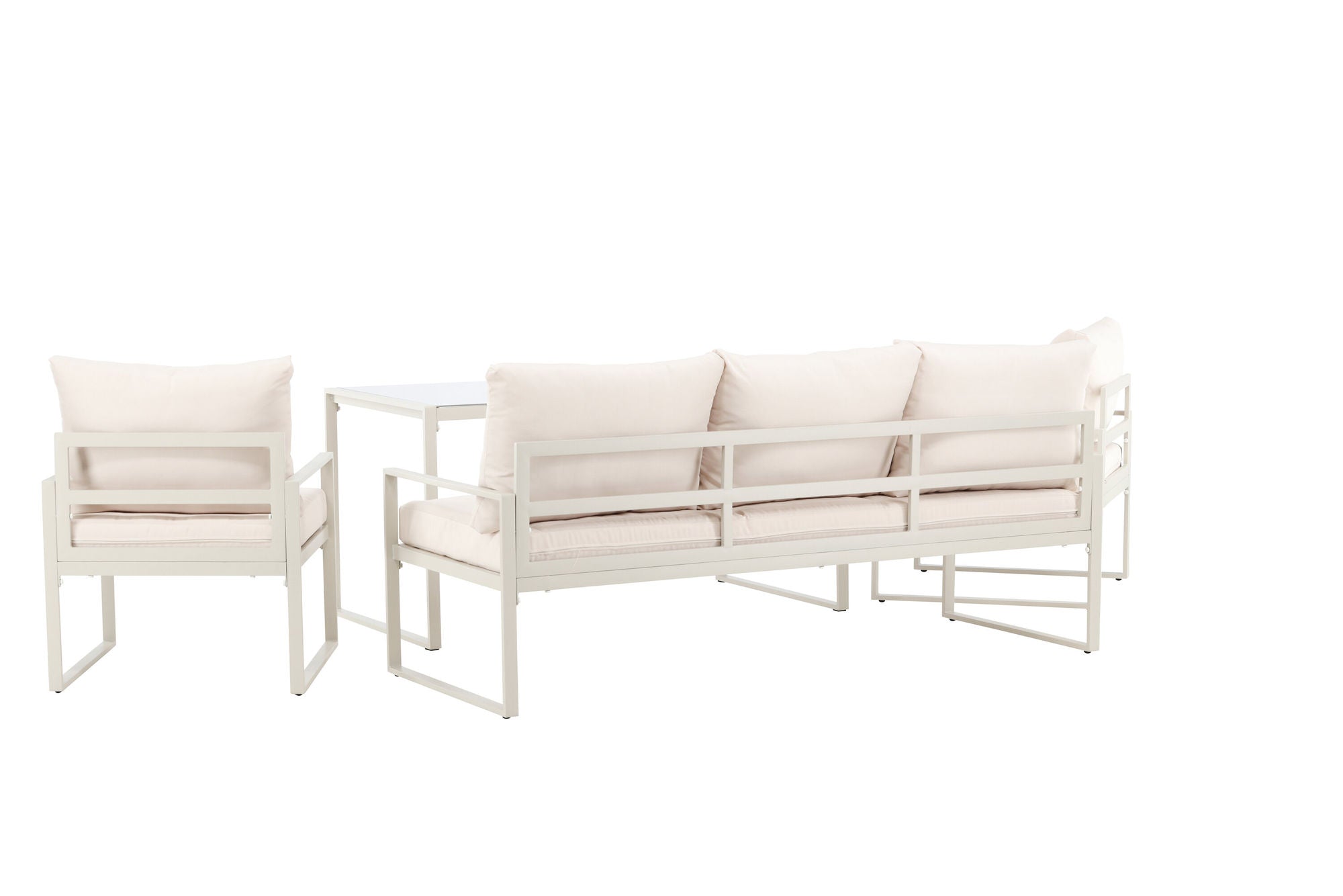 Venture Home Catania Sofa Set - Beige/Beige