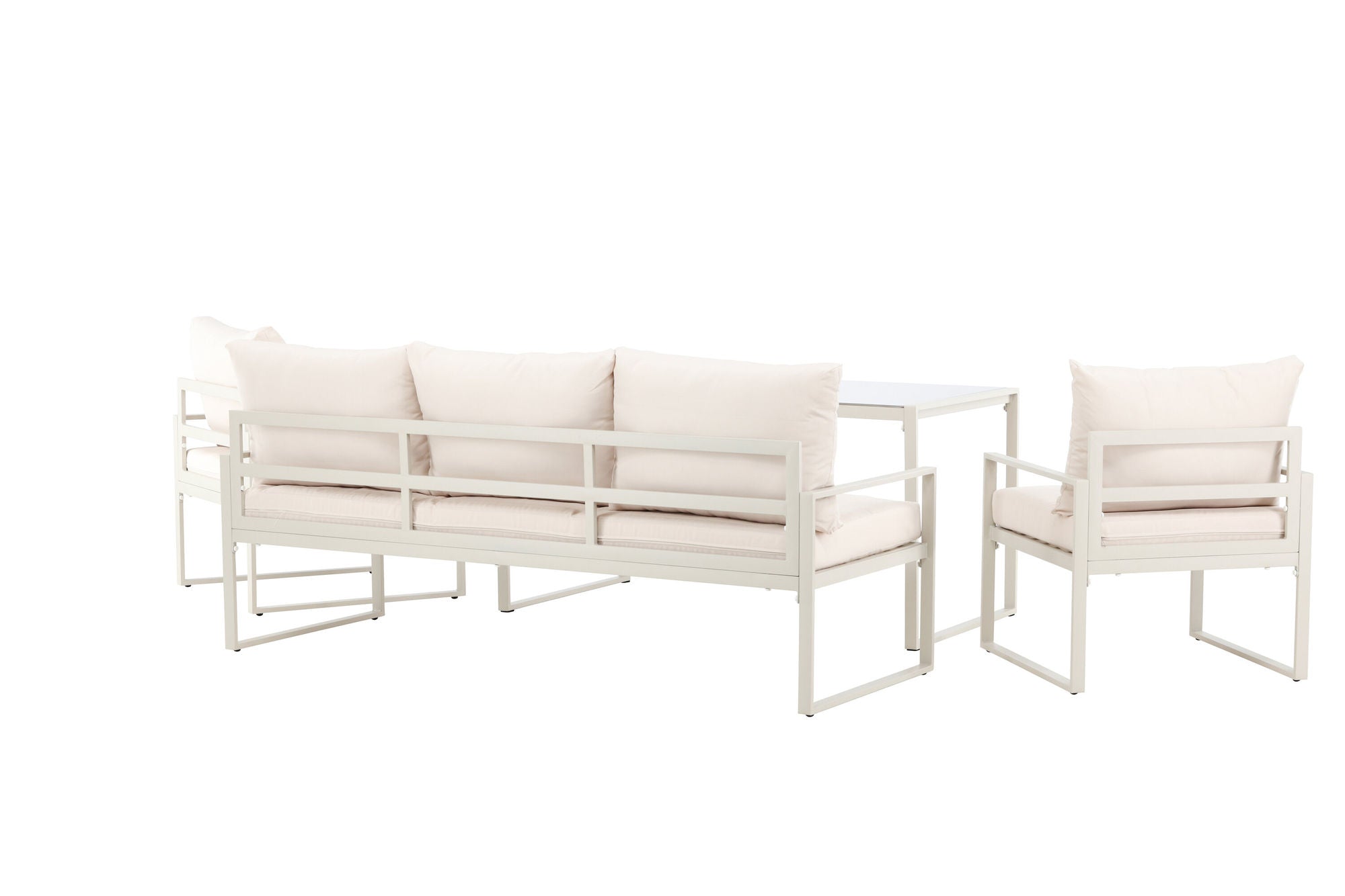 Venture Home Catania Sofa Set - Beige/Beige