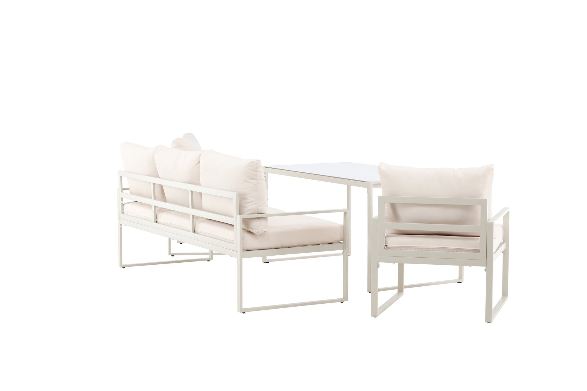 Venture Home Catania Sofa Set - Beige/Beige