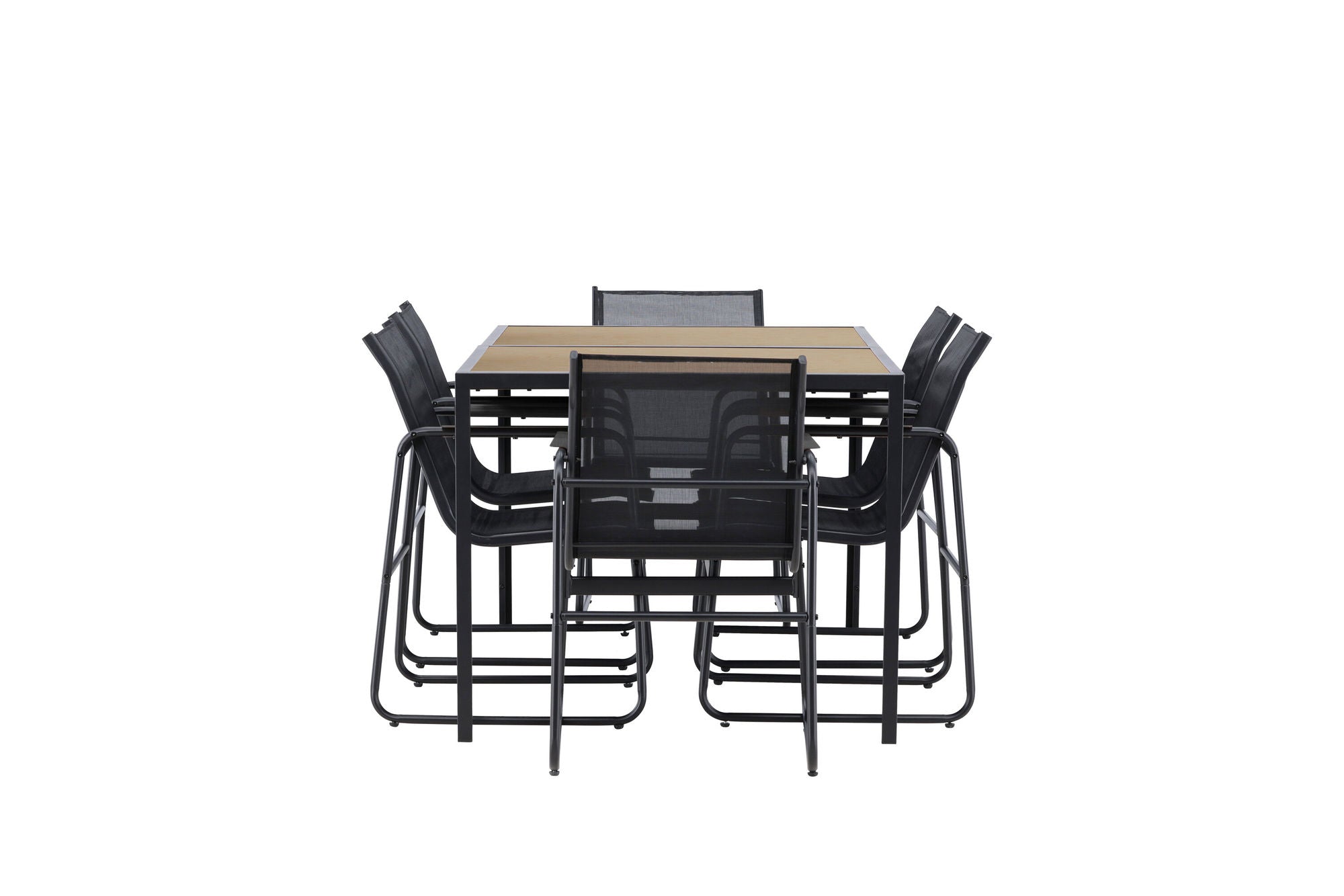 Venture Home lampeedusa Dining Set - Black / Brown