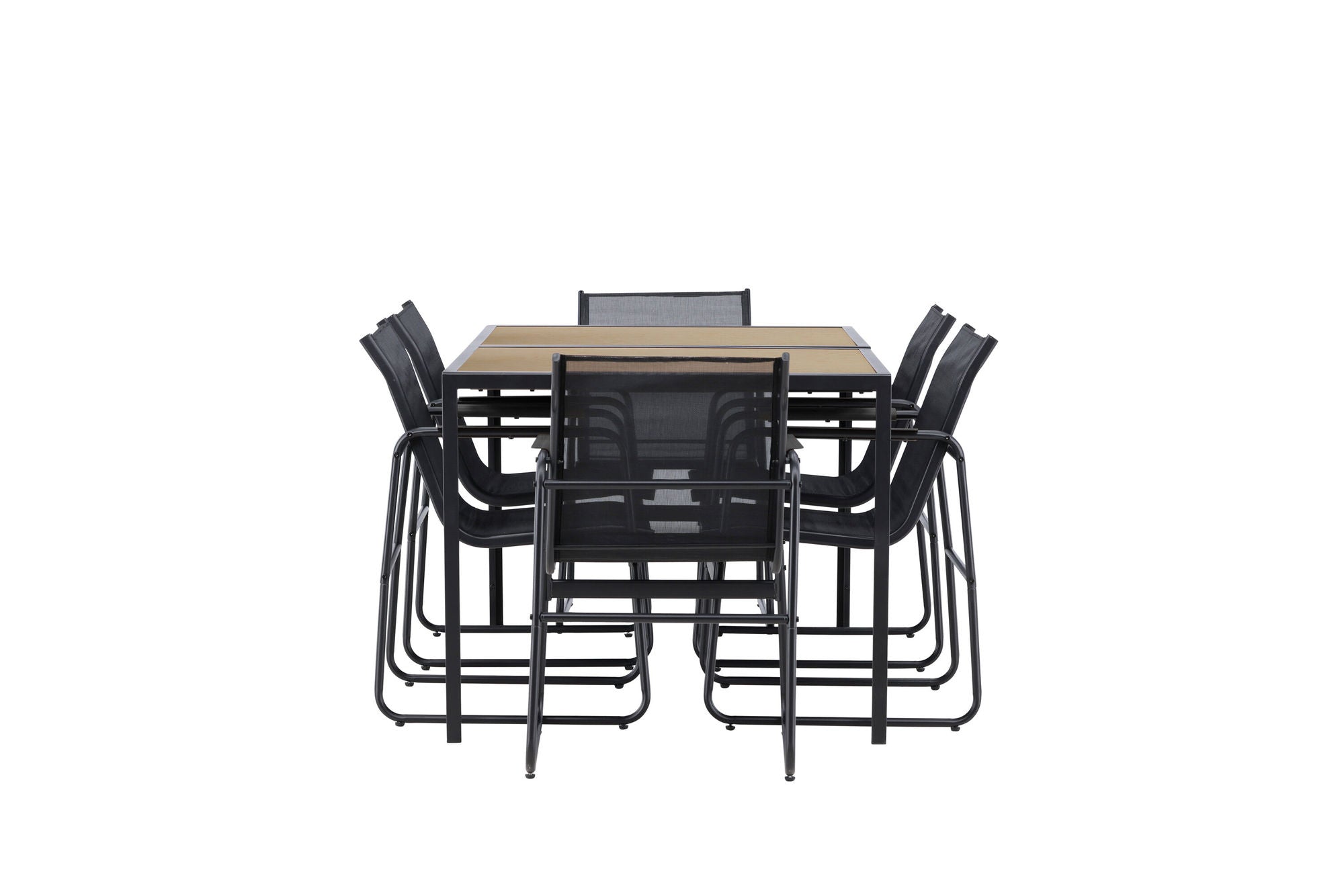 Venture Home lampeedusa Dining Set - Black / Brown