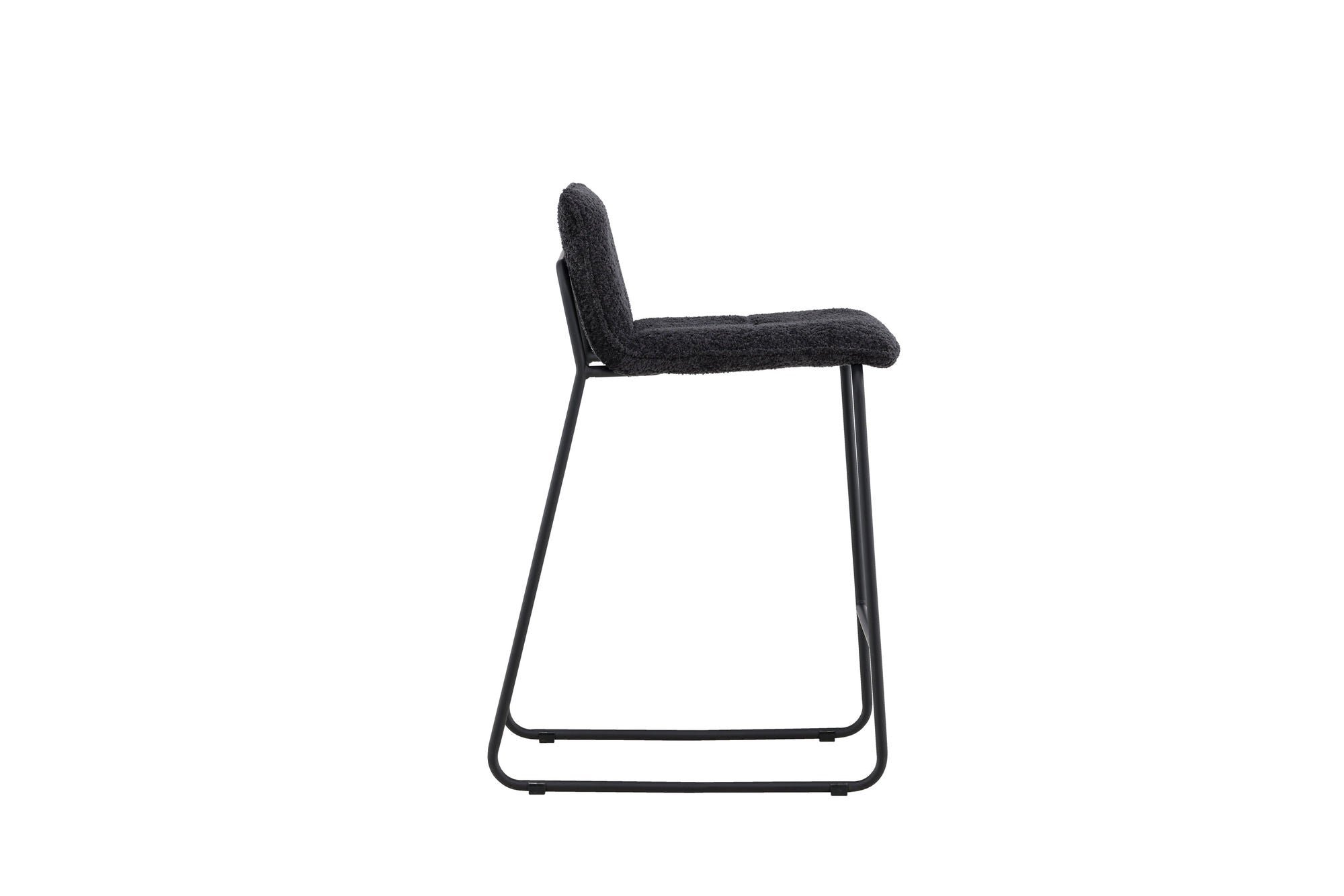 Venture Home Bisbee Bar stol 2-pack - Black boucle /