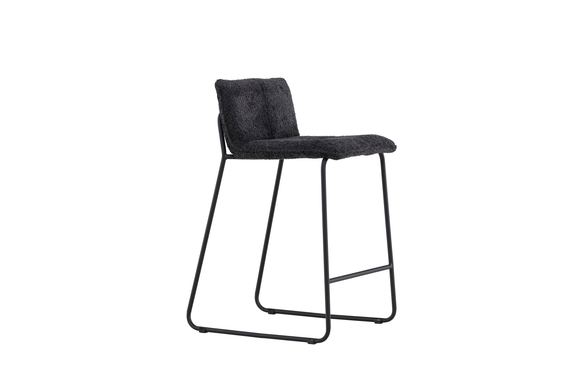 Venture Home Bisbee Bar stol 2-pack - Black boucle /