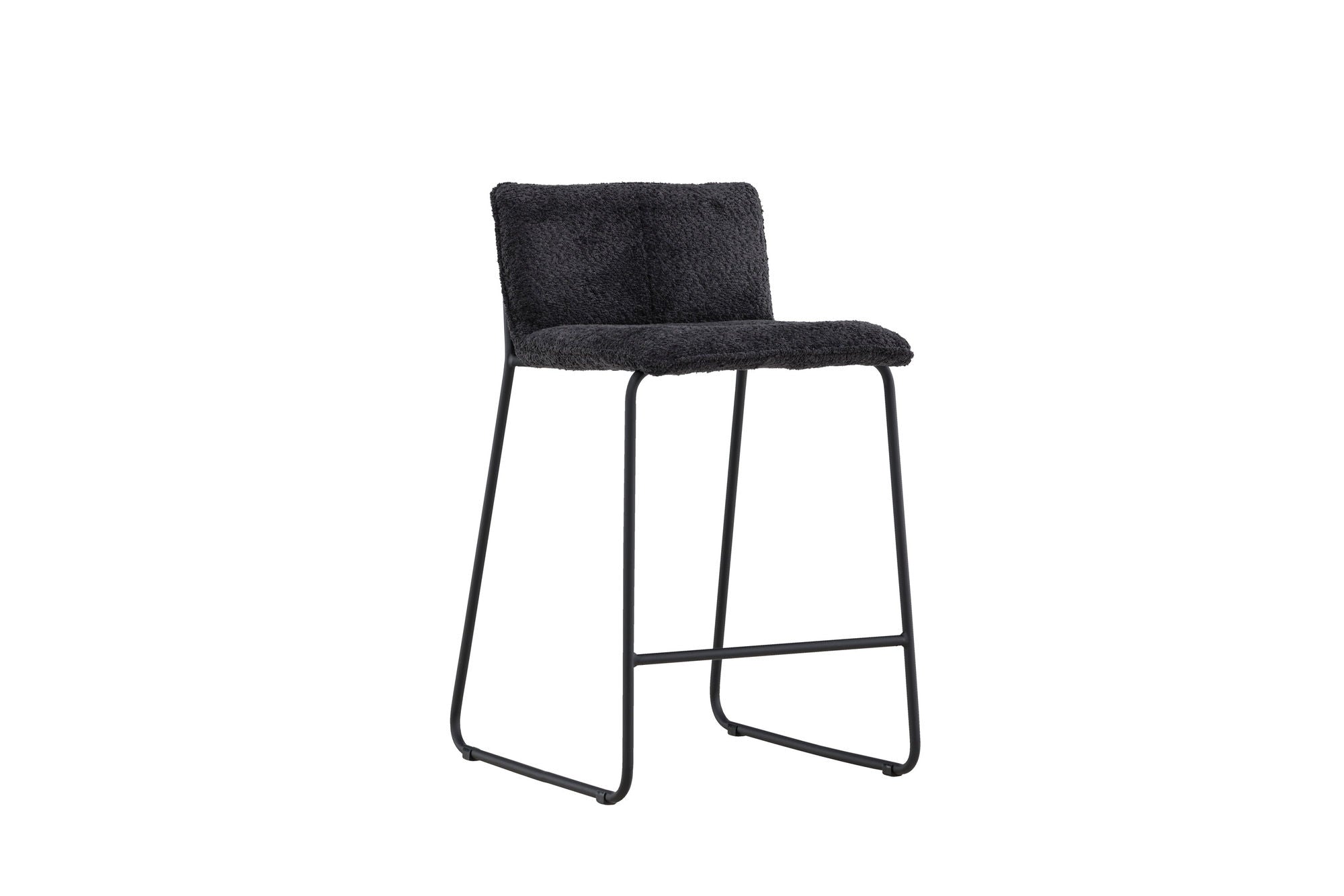 Venture Home Bisbee Bar stol 2-pack - Black boucle /