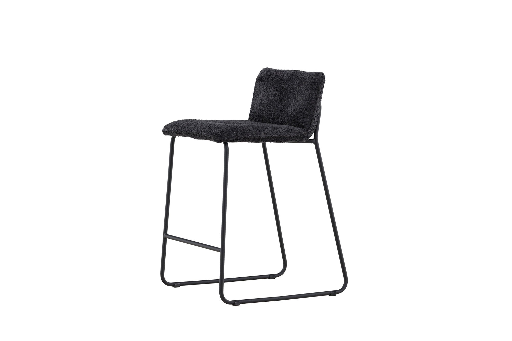 Venture Home Bisbee Bar stol 2-pack - Black boucle /